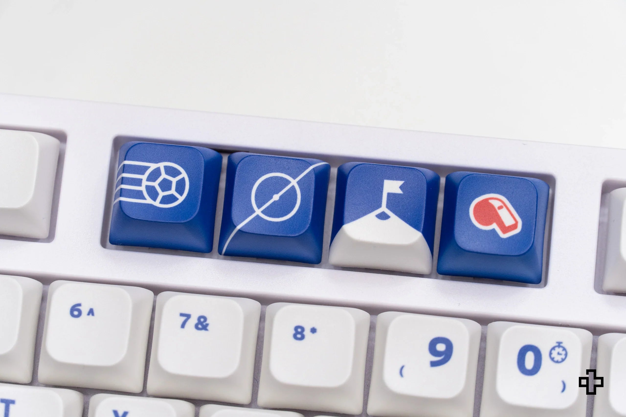 QwertyKey Euro 2024 England XDA Profile PBT Keycap Set