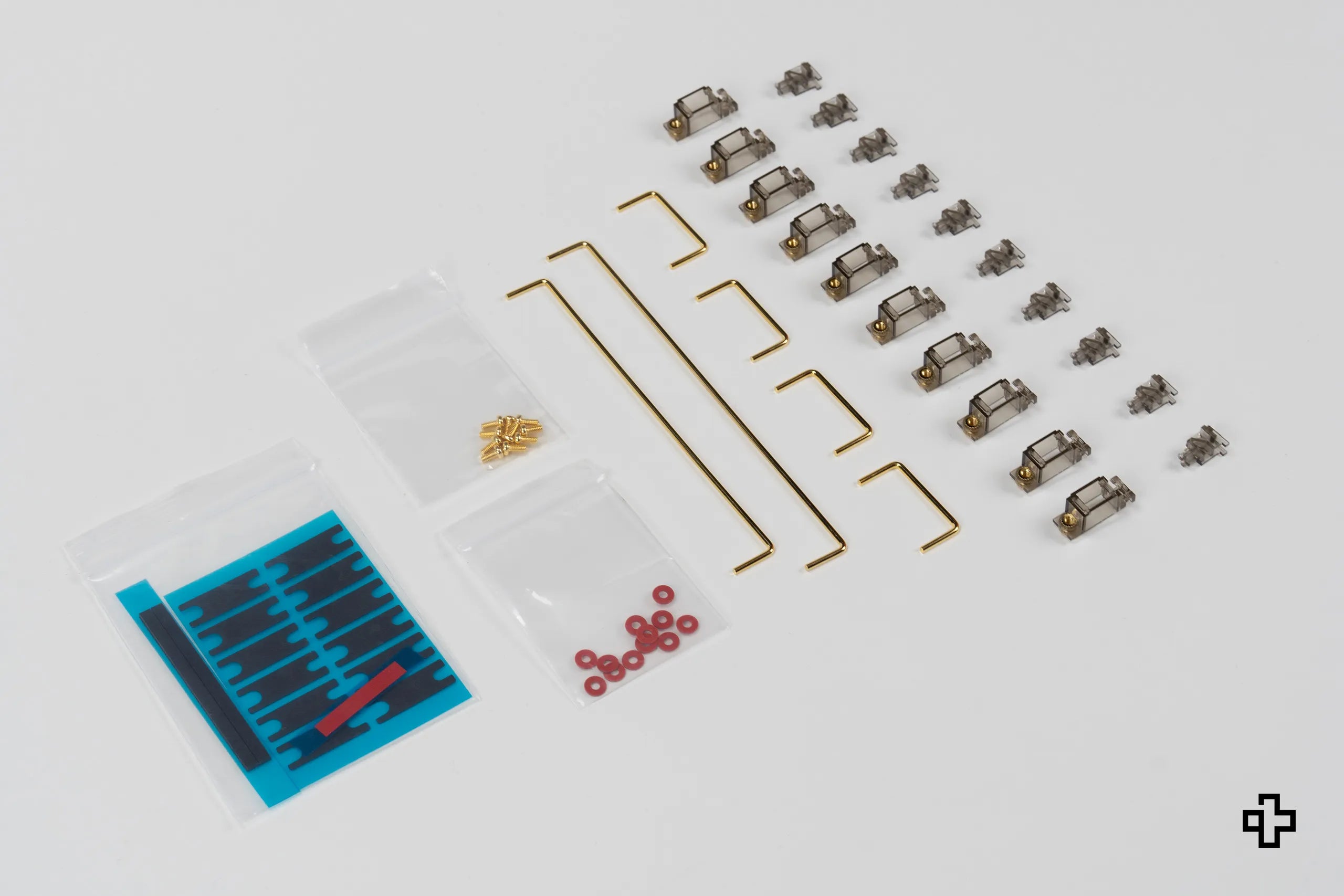 DUROCK V2 smokey screw-in Stabilizer Set