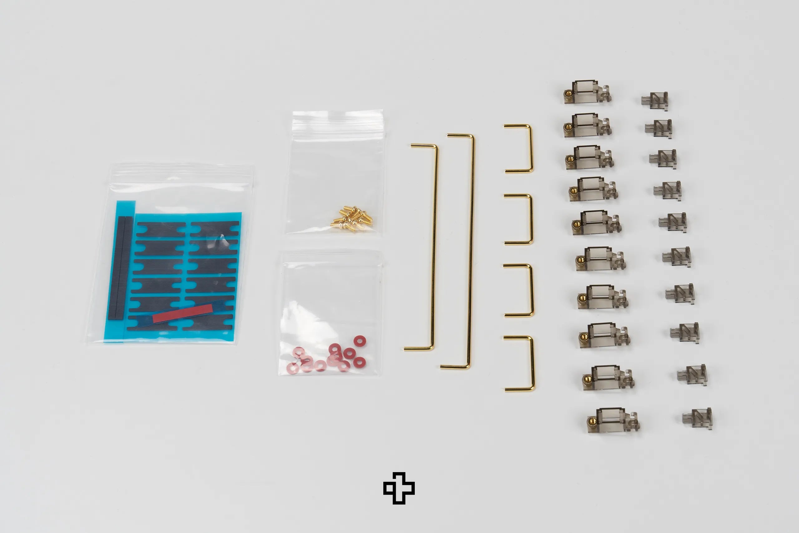 DUROCK V2 smokey screw-in Stabilizer Set