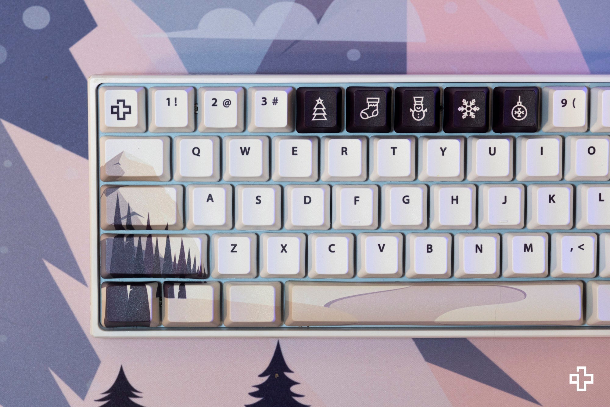 QwertyKey Winter Blast 2025 Keycap Set