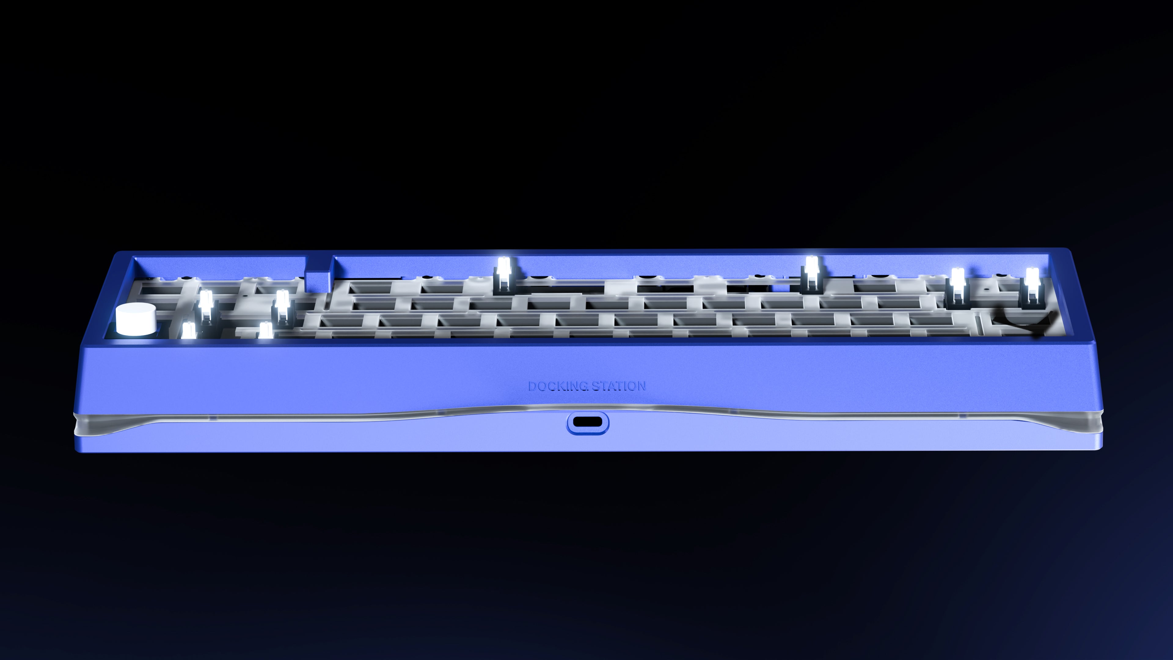 QwertyKey x Meletrix Zoom65 V3 Liftoff, Custom Aluminum Keyboard, Bluetooth, Wireless, QMK/VIA, Full RGB