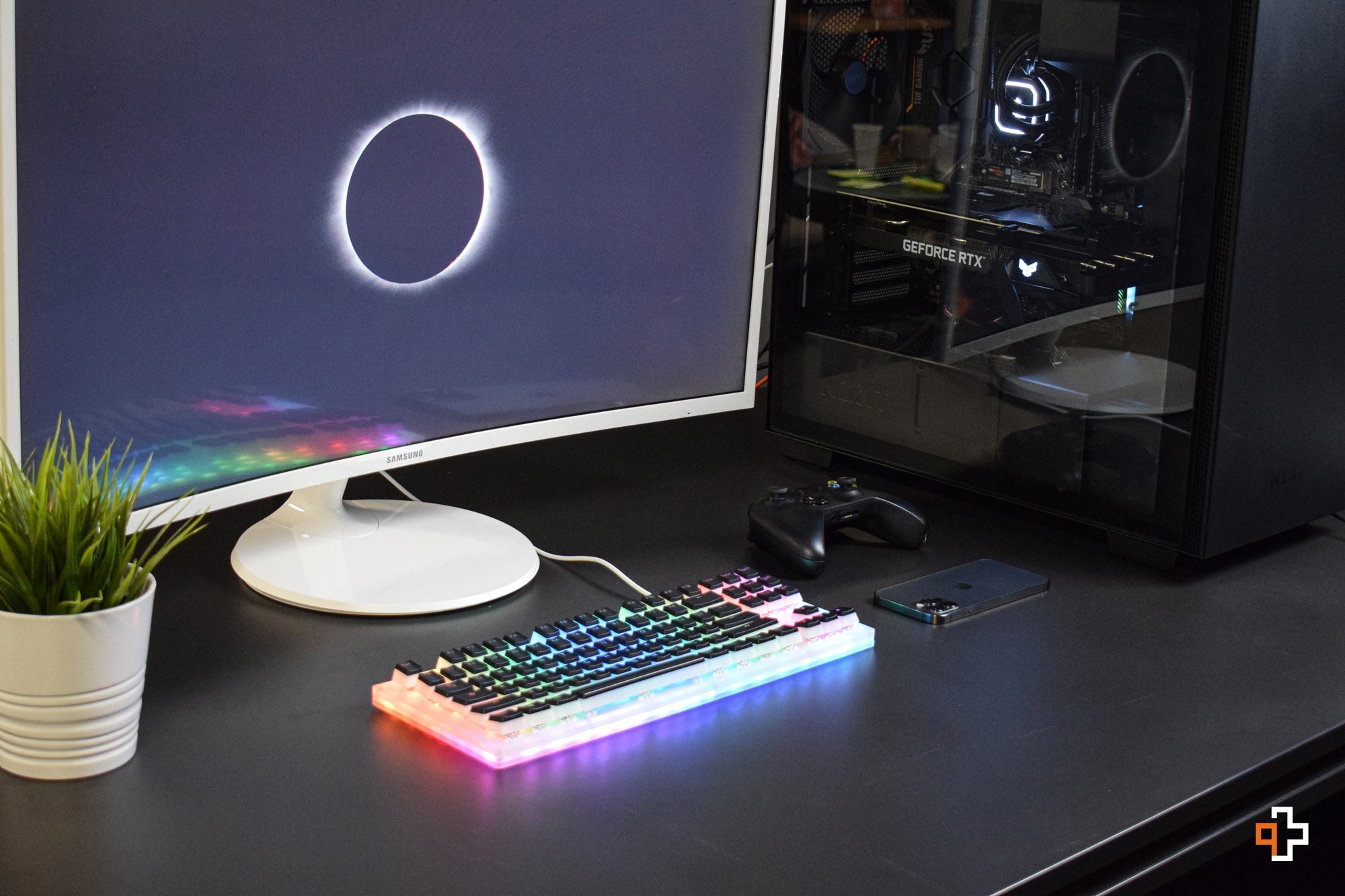 Set Keycaps Milky Pudding Translucent Profile OEM Material PBT - QwertyKey