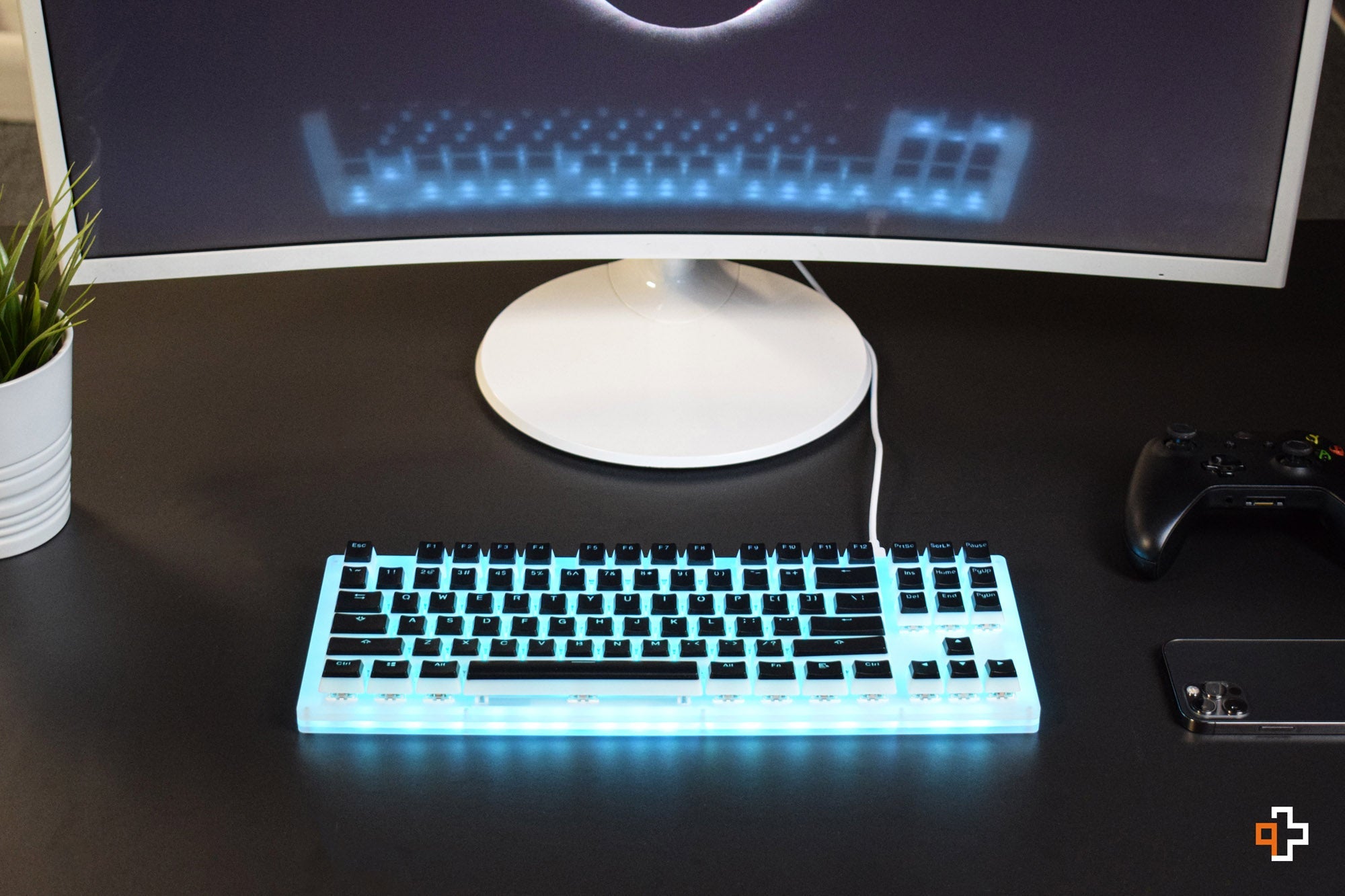 Set Keycaps Milky Pudding Translucent Profile OEM Material PBT - QwertyKey