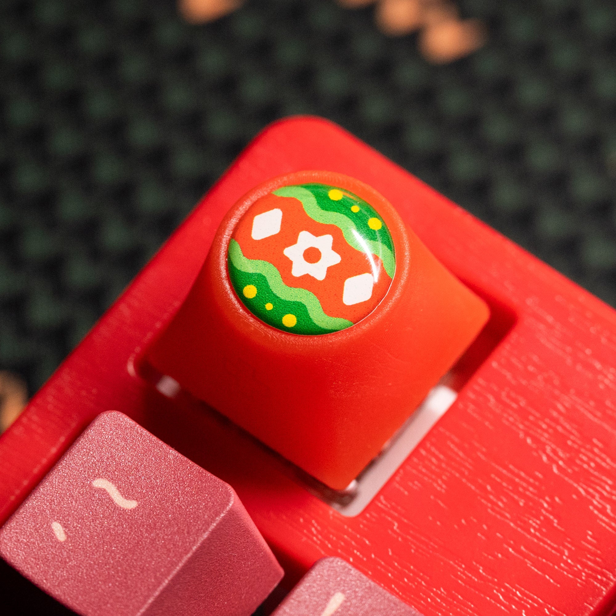 Artisan Christmas Keycap