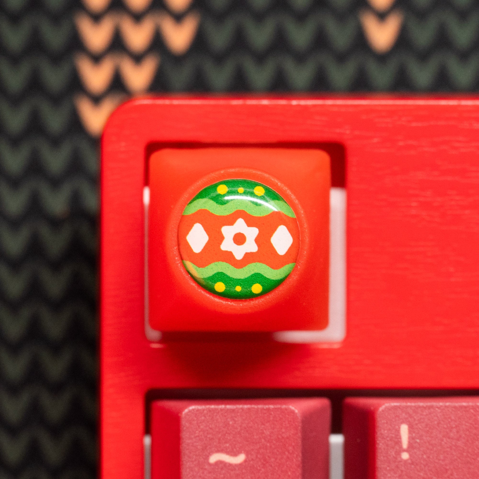 Artisan Christmas Keycap
