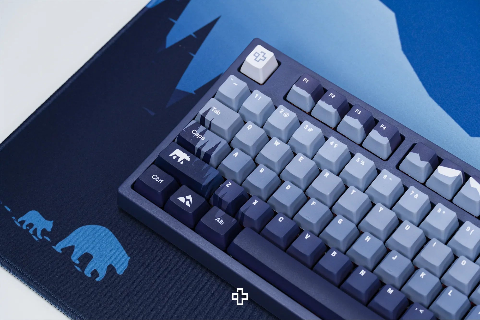 QwertyKey75 Carpathian Bluetooth Wireless Hotswap RGB VIA/QMK Gasket Mounted Mechanical Gaming Keyboard