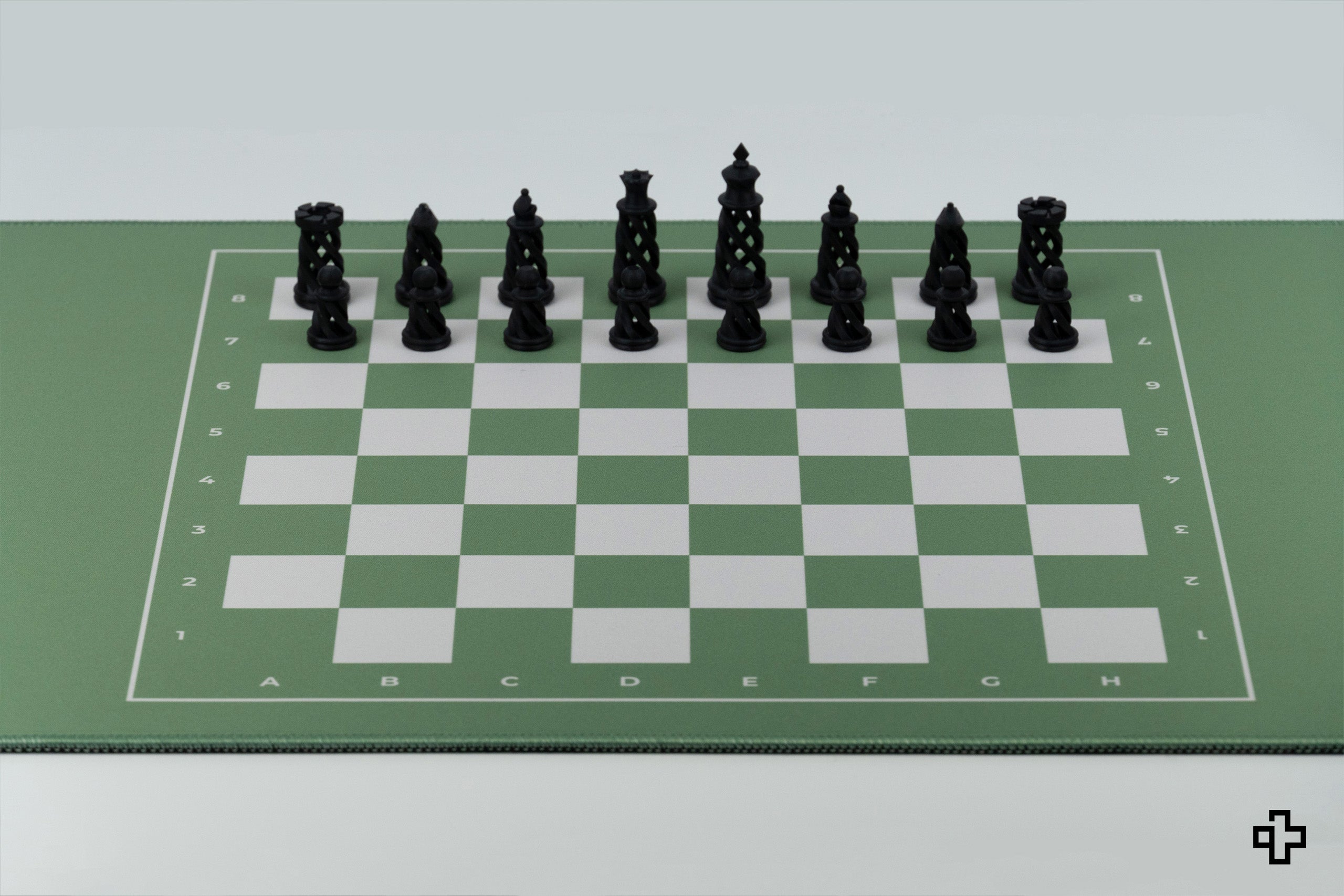 QwertyKey Chess Deskmat 4mm Stitched Edges