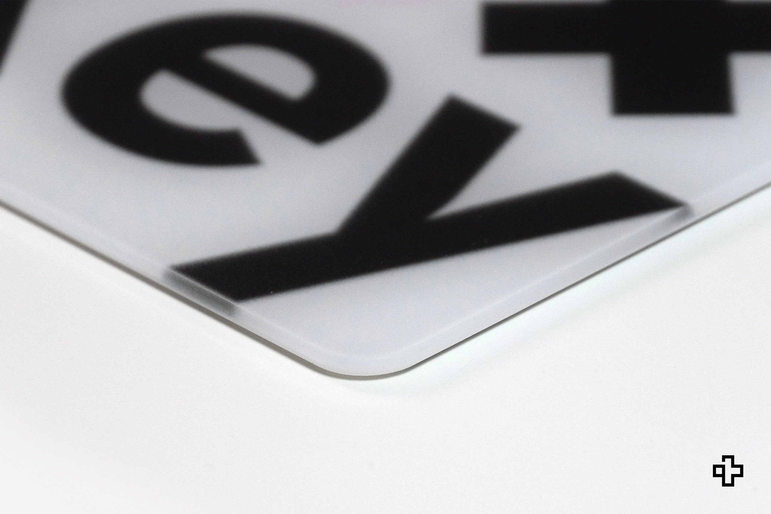 QwertyKey Esports Glass White 3.2mm Anti-Slip TPU Gaming Mousepad