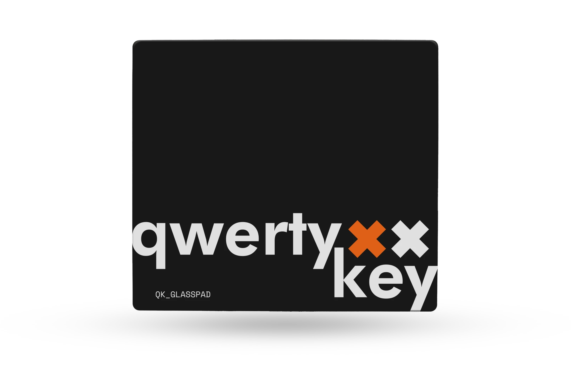 QwertyKey Esports Glass 3.2mm Anti-Slip TPU Gaming Mousepad