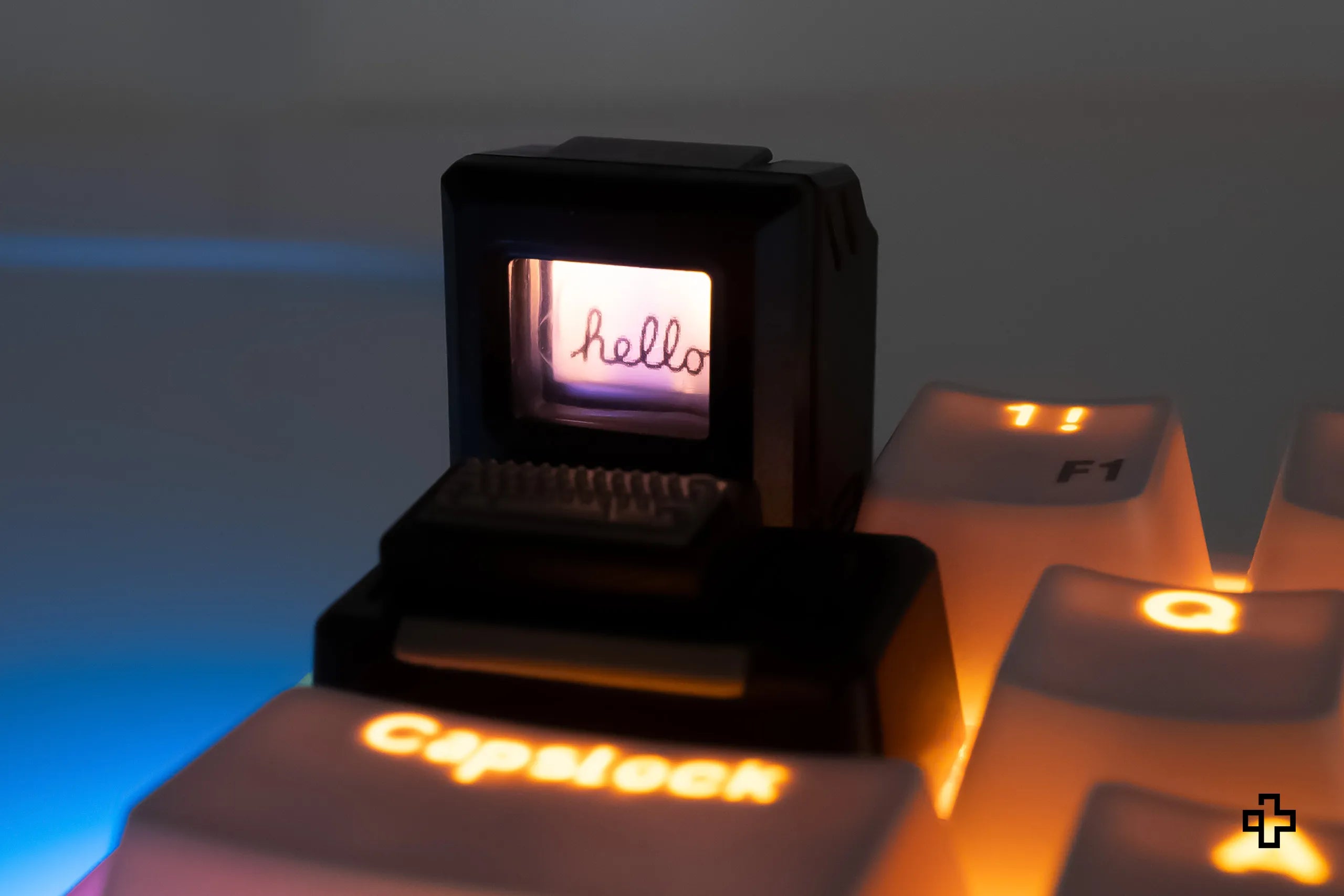 Artisan Vintage Calculator Black Keycap