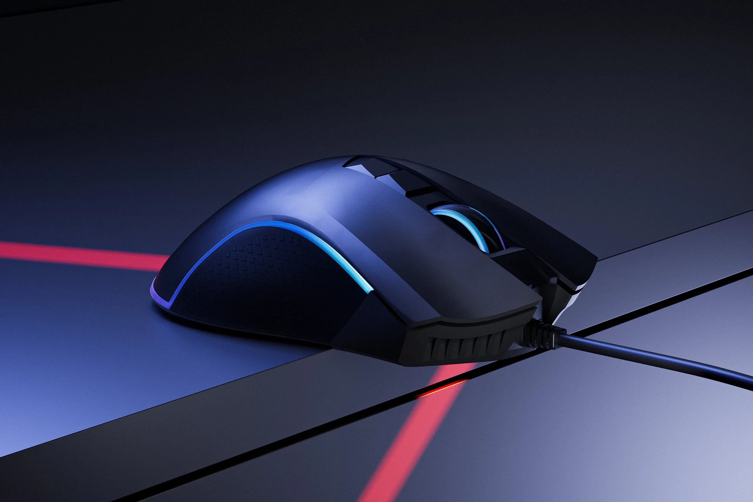 QwertyKey Forge Black, RGB, 12.000 DPI, Software Gaming Mouse
