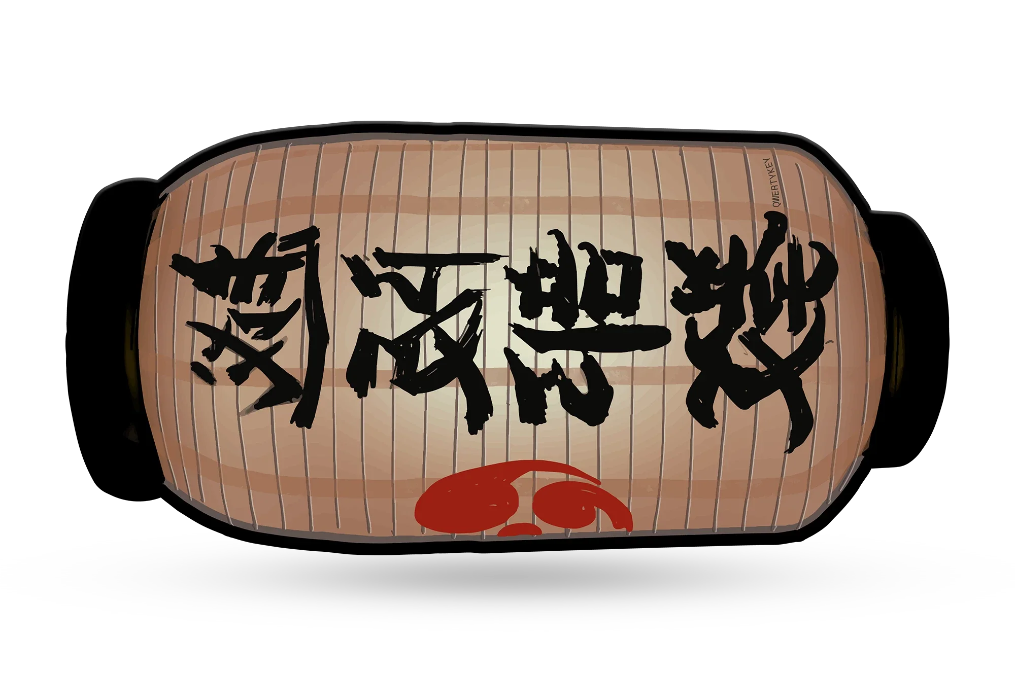 QwertyKey Striker Deskmat 4mm Stitched Edges