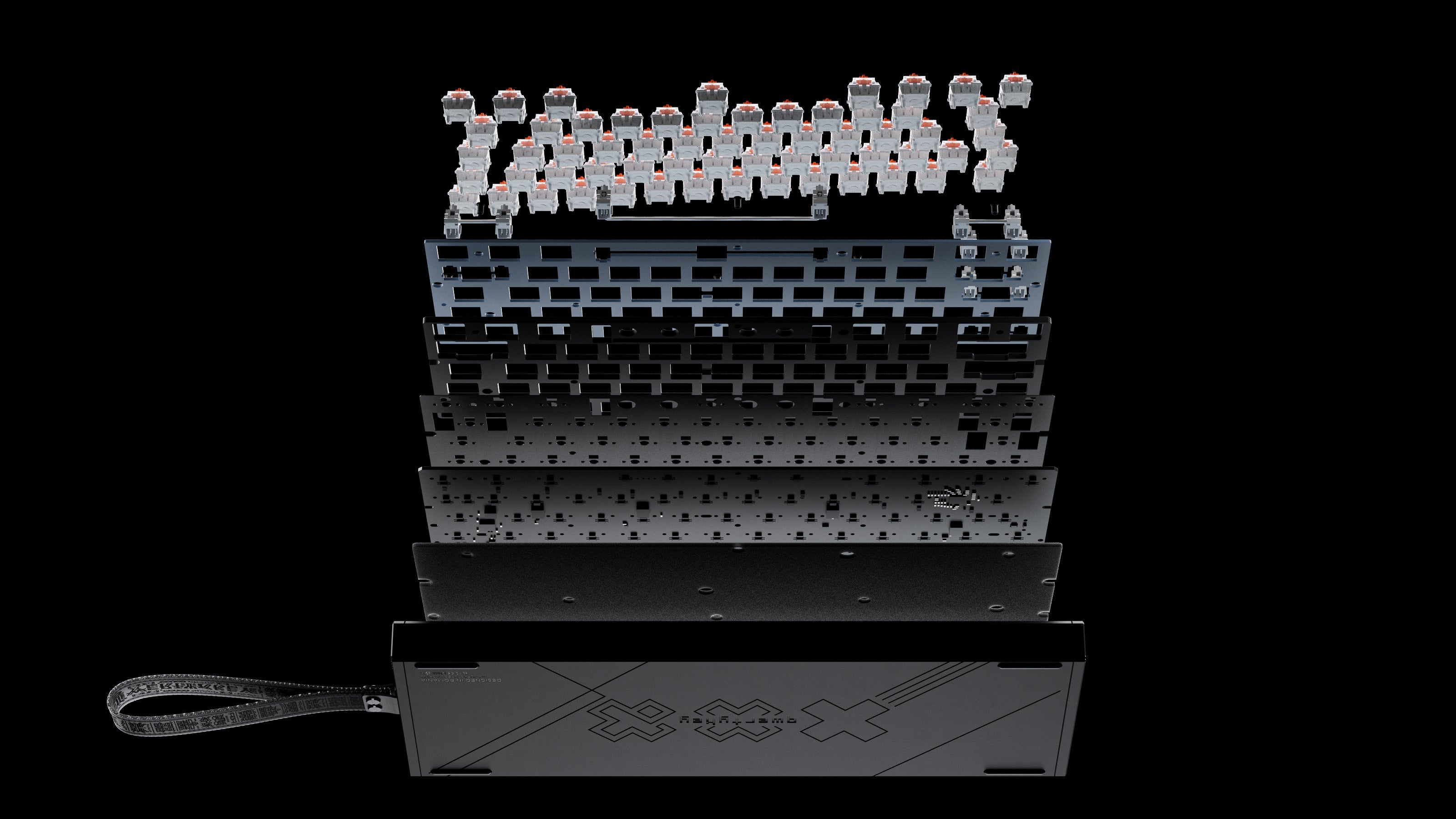QK61 HE-AL Shadow – Hall Effect, Rapid Trigger, RGB, Snap Tap, Magnetic Switches