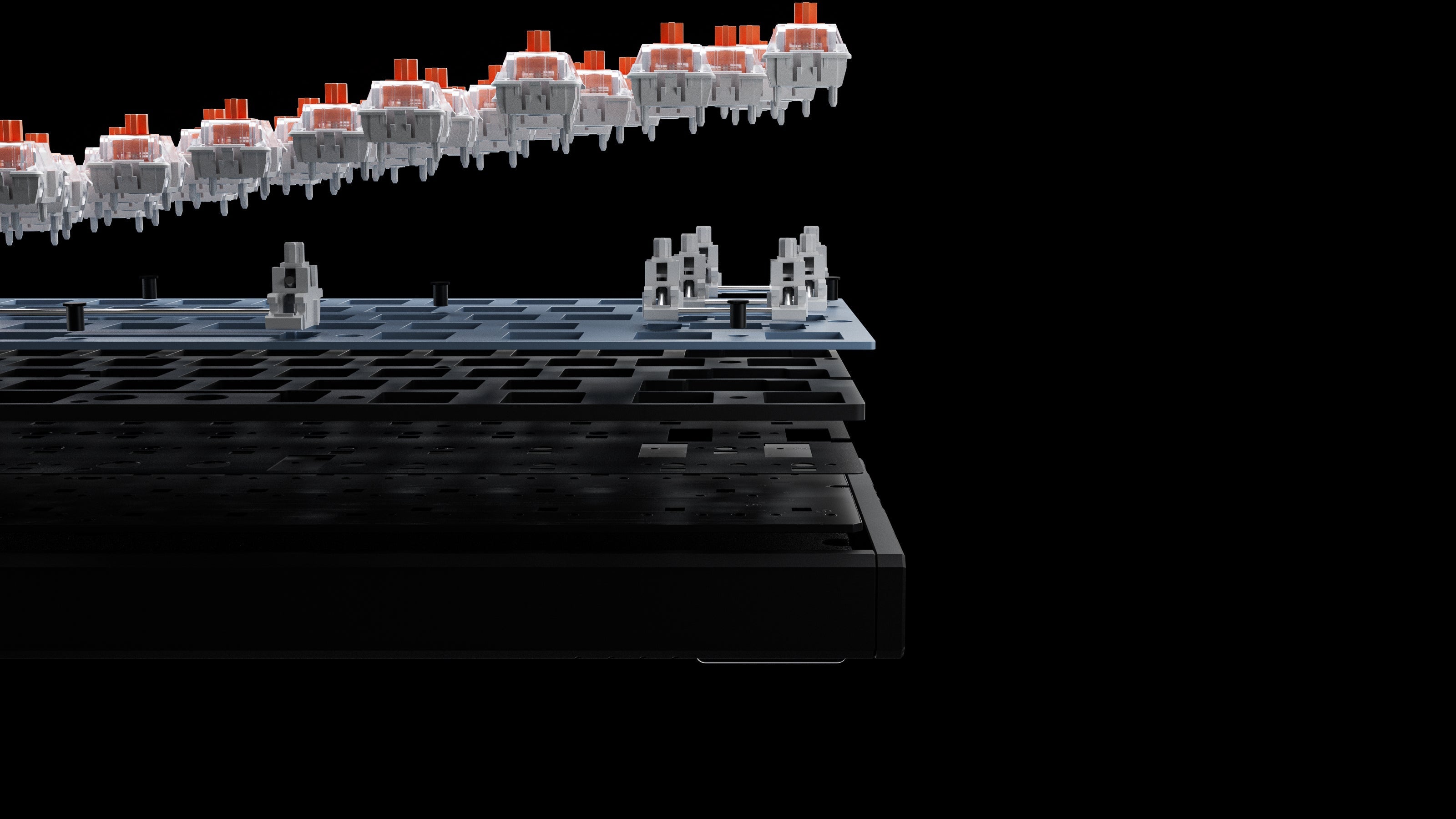 QK61 HE-AL Shadow – Hall Effect, Rapid Trigger, RGB, Snap Tap, Magnetic Switches