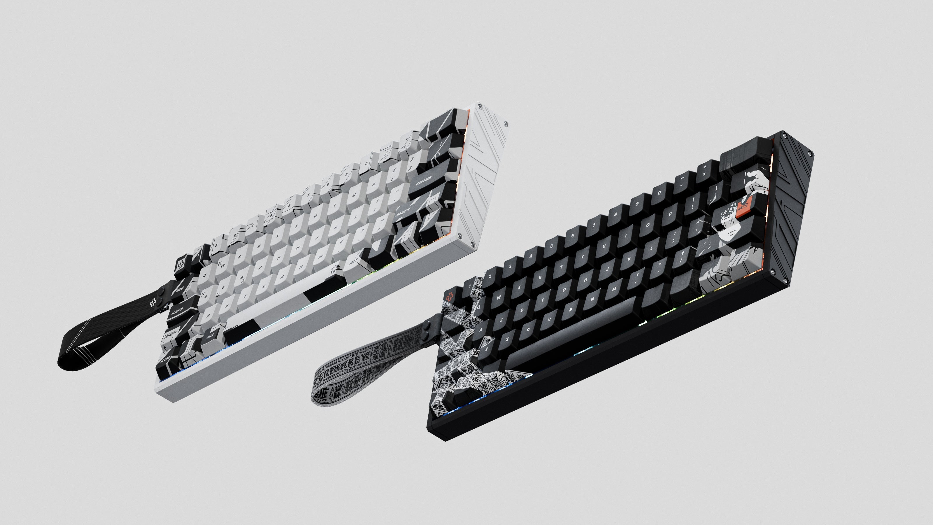 QK61 HE-AL Shadow – Hall Effect, Rapid Trigger, RGB, Snap Tap, Magnetic Switches