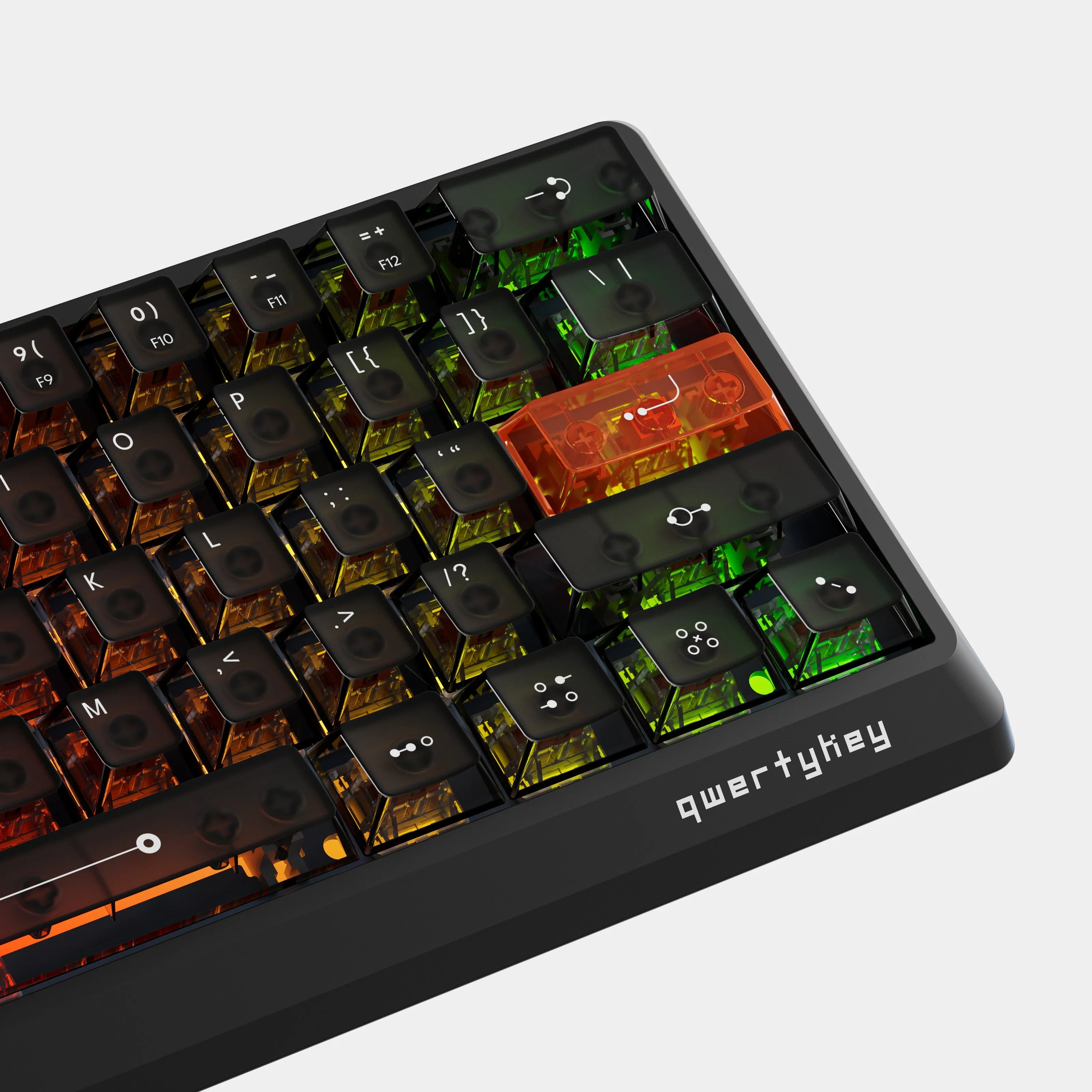 QK61 HE Phantom Black – Mechanical Gaming Keyboard Hall Effect, Rapid Trigger, RGB, Snap Tap, Magnetic Switches