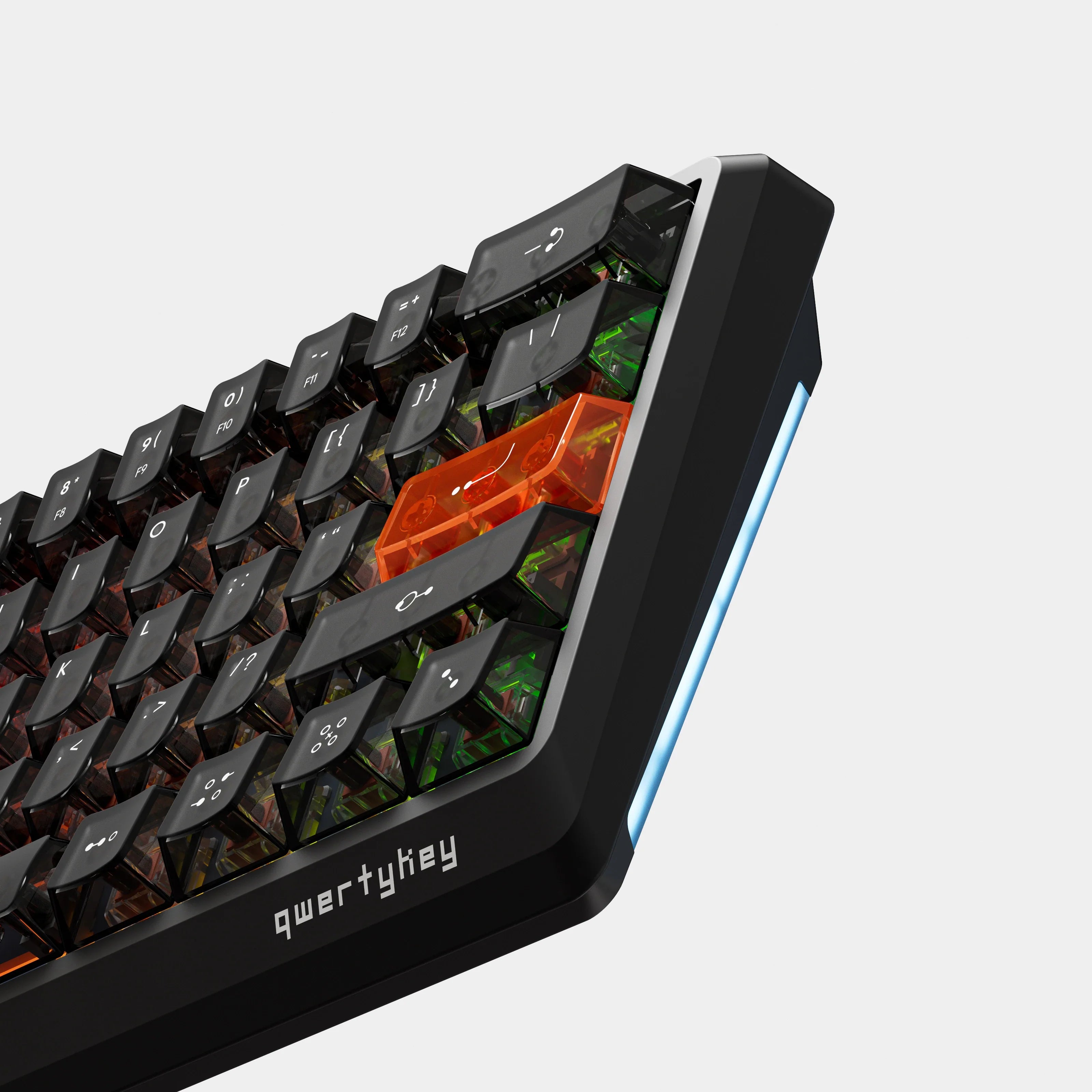QK61 HE Phantom Black – Mechanical Gaming Keyboard Hall Effect, Rapid Trigger, RGB, Snap Tap, Magnetic Switches