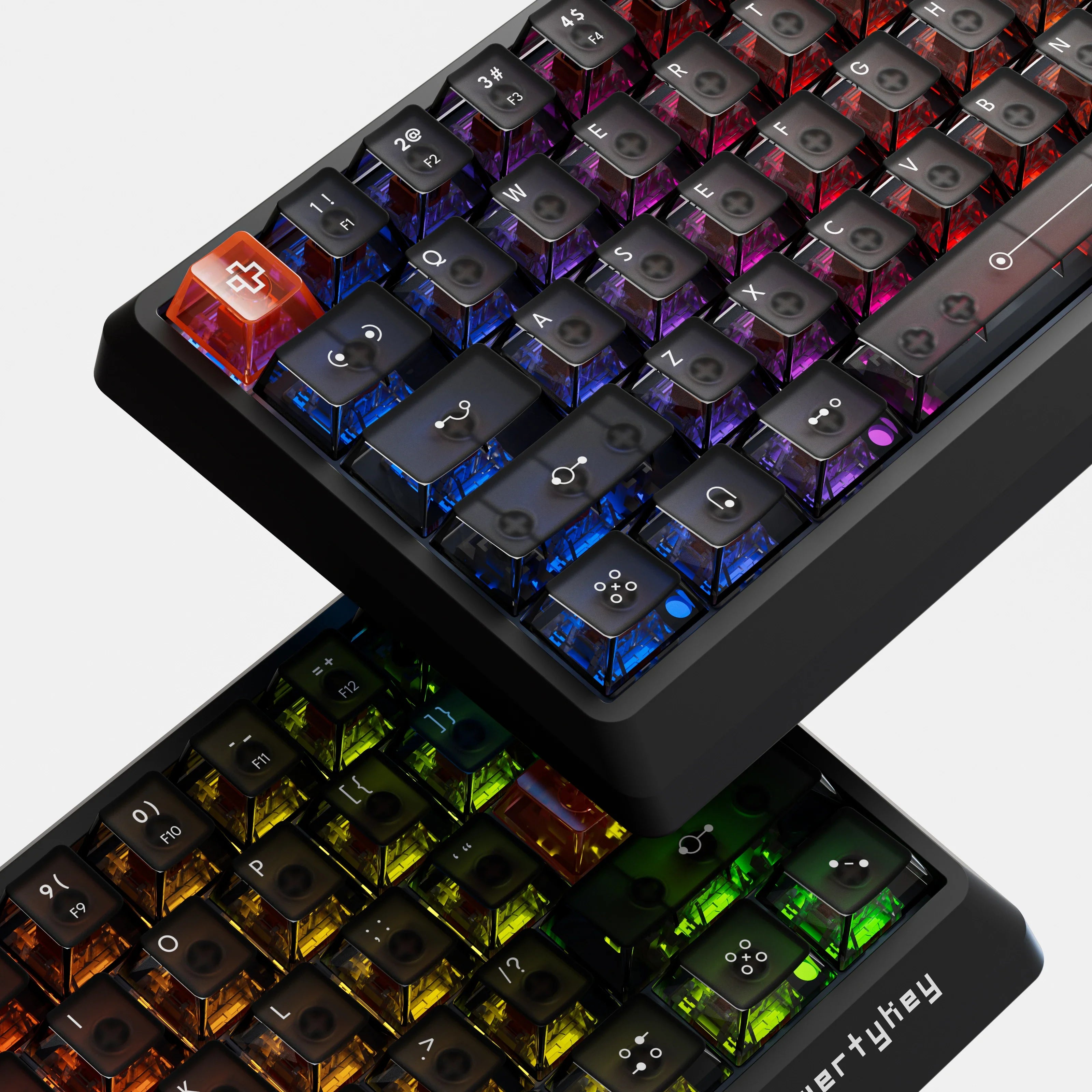 QK61 HE Phantom Black – Mechanical Gaming Keyboard Hall Effect, Rapid Trigger, RGB, Snap Tap, Magnetic Switches