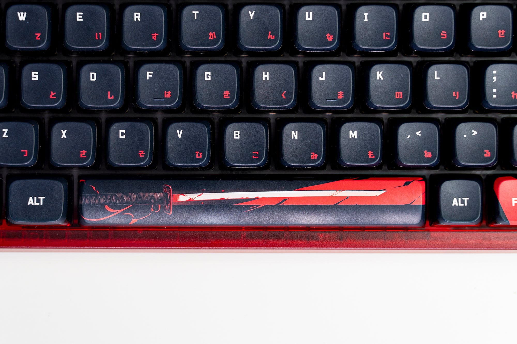 QwertyKey75 Samurai Bluetooth Wireless Hotswap RGB VIA/QMK Gasket Mounted Mechanical Gaming Keyboard