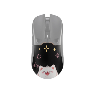 QKM1 Bliss Black Mouse Cover