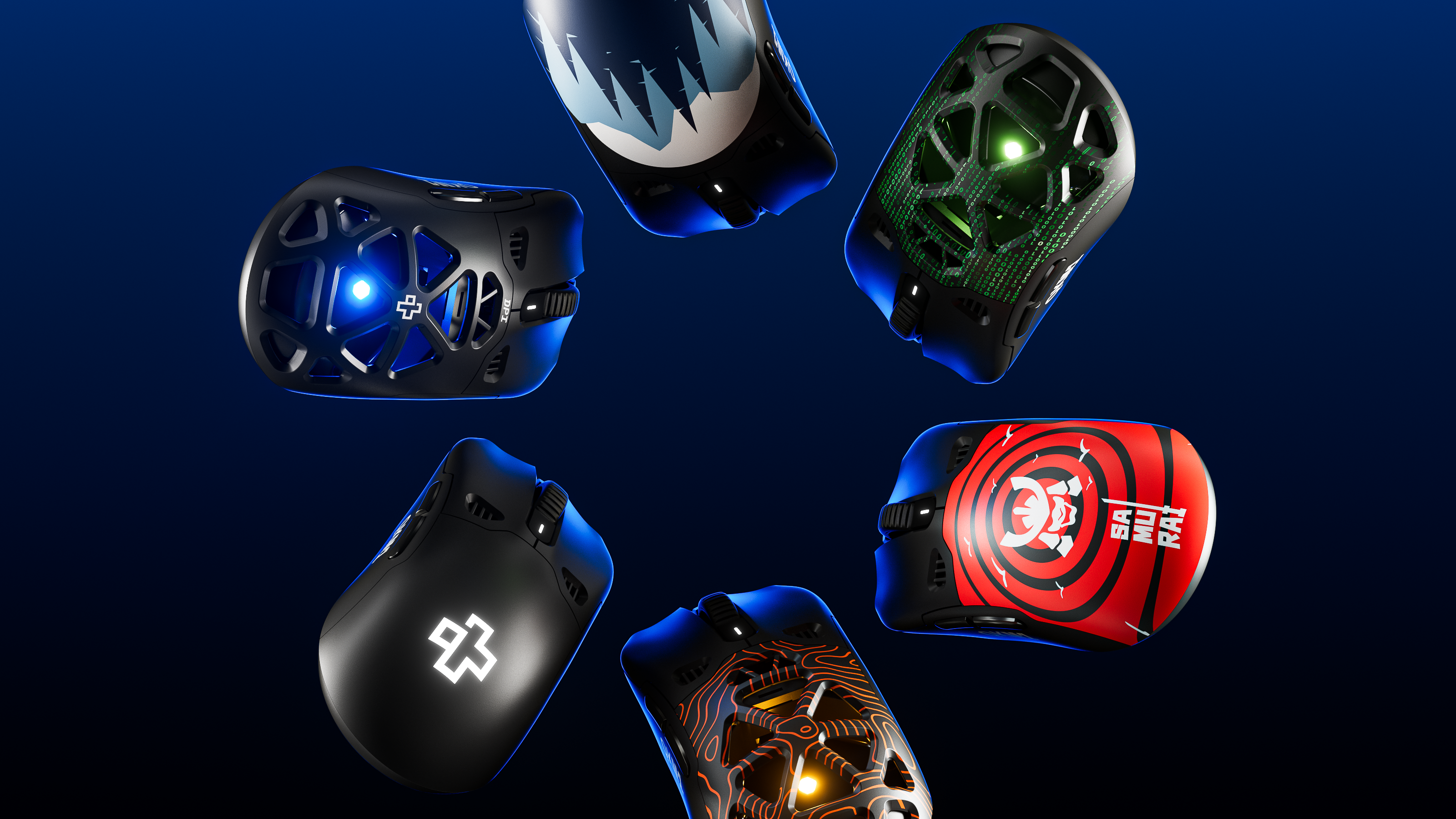 QwertyKey QKM1 Wireless Bluetooth Charging Dock Black Mouse