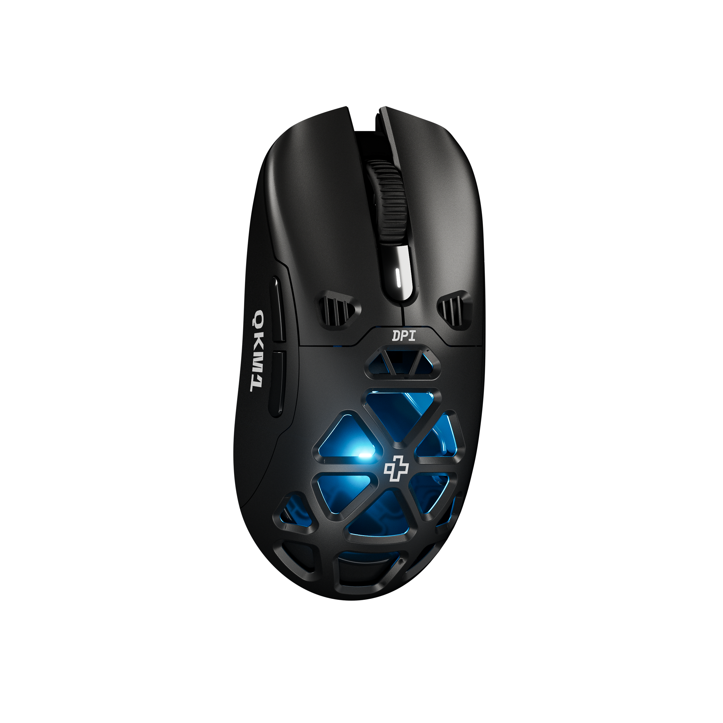 QwertyKey QKM1 Wireless Bluetooth Charging Dock Black Mouse