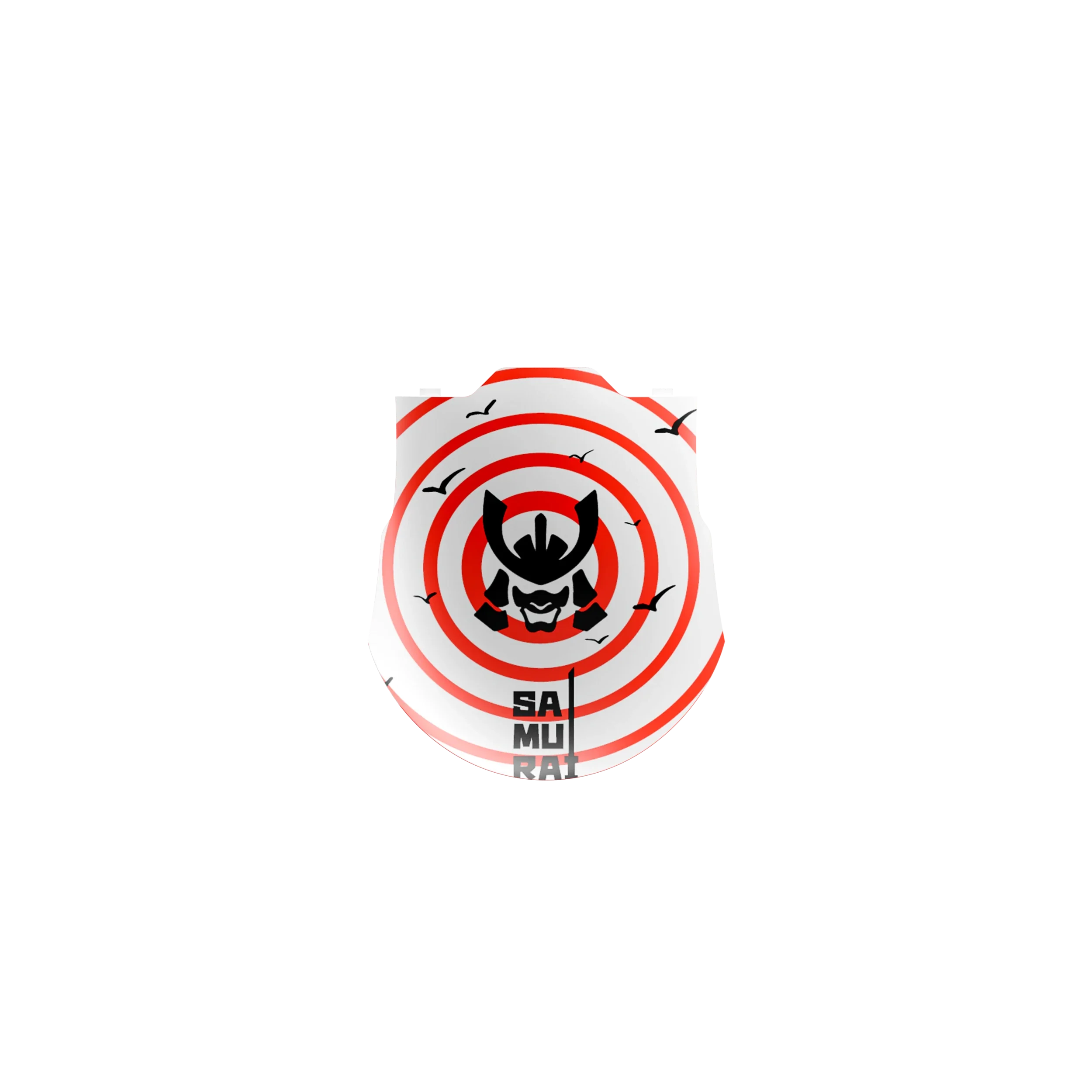 QKM1 Samurai White Mouse Cover