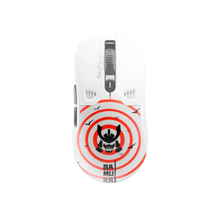 QKM1 Samurai White Mouse Cover