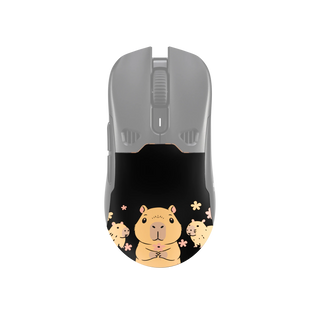 QKM1 Capybara Black Mouse Cover