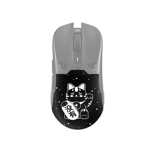 QKM1 MOMO Black Mouse Cover