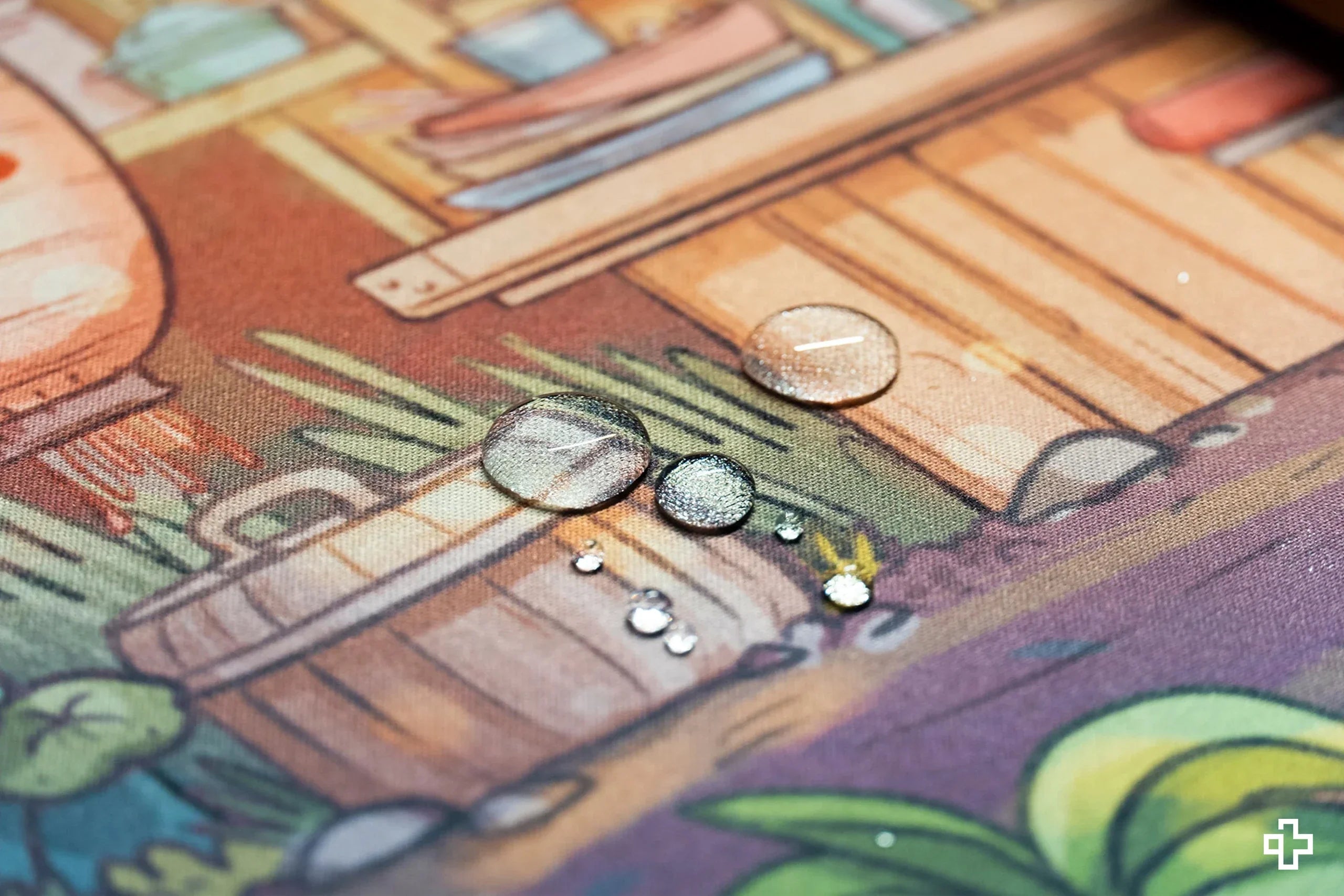 QwertyKey Ramen Deskmat 4mm Stitched Edges