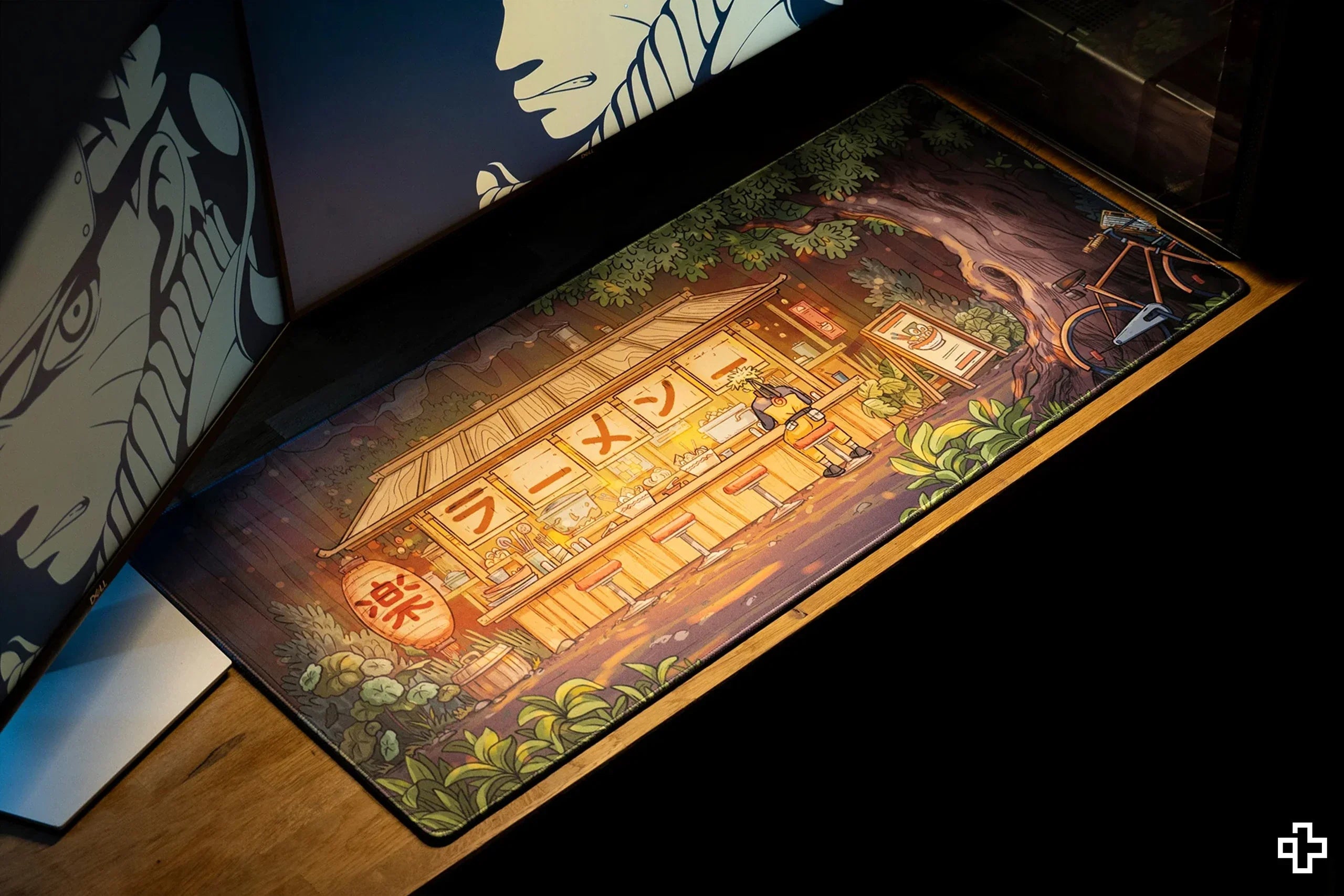 QwertyKey Ramen Deskmat 4mm Stitched Edges