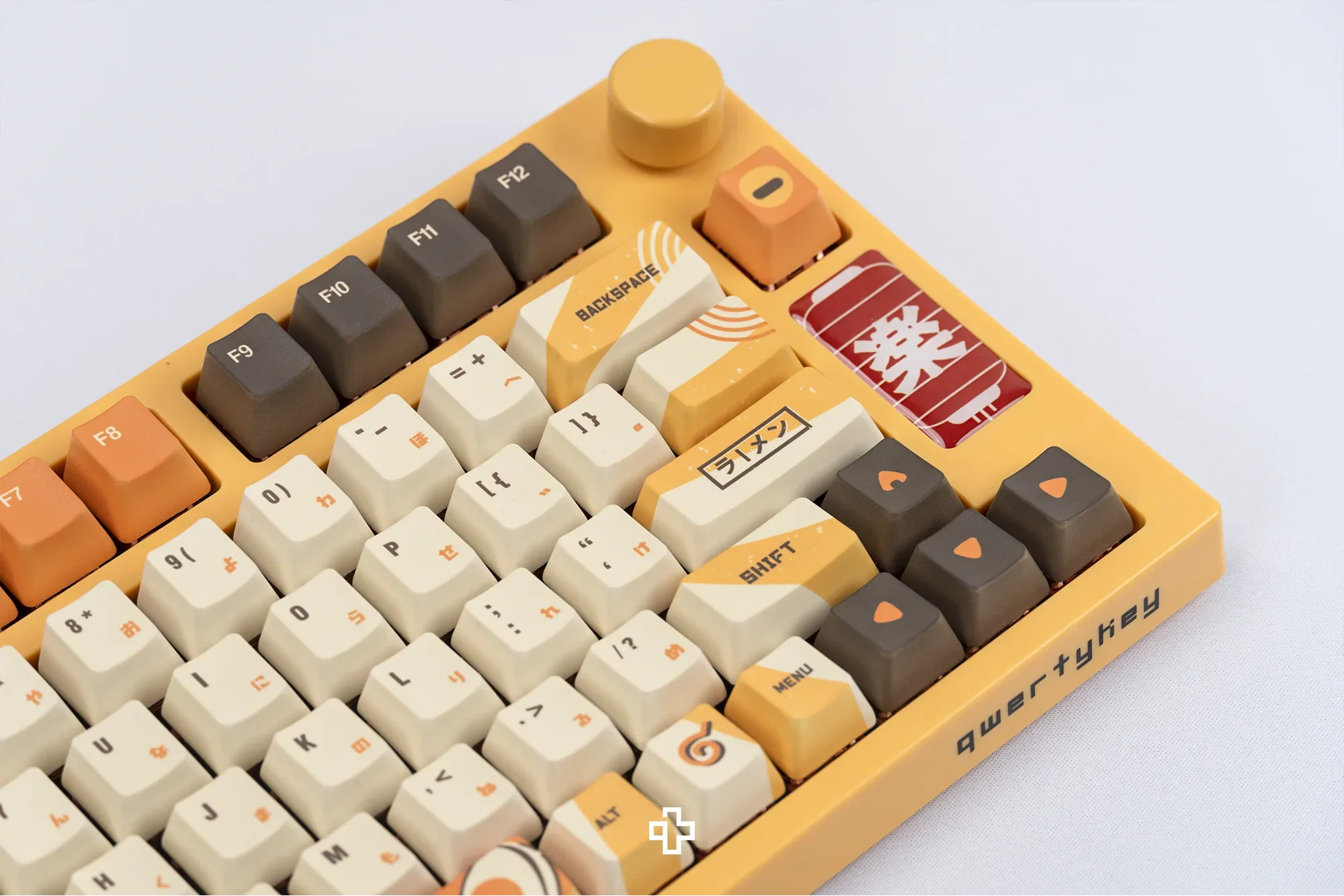 QwertyKey75 Ramen Bluetooth Wireless Hotswap RGB Gasket Mounted Mechanical Gaming Keyboard
