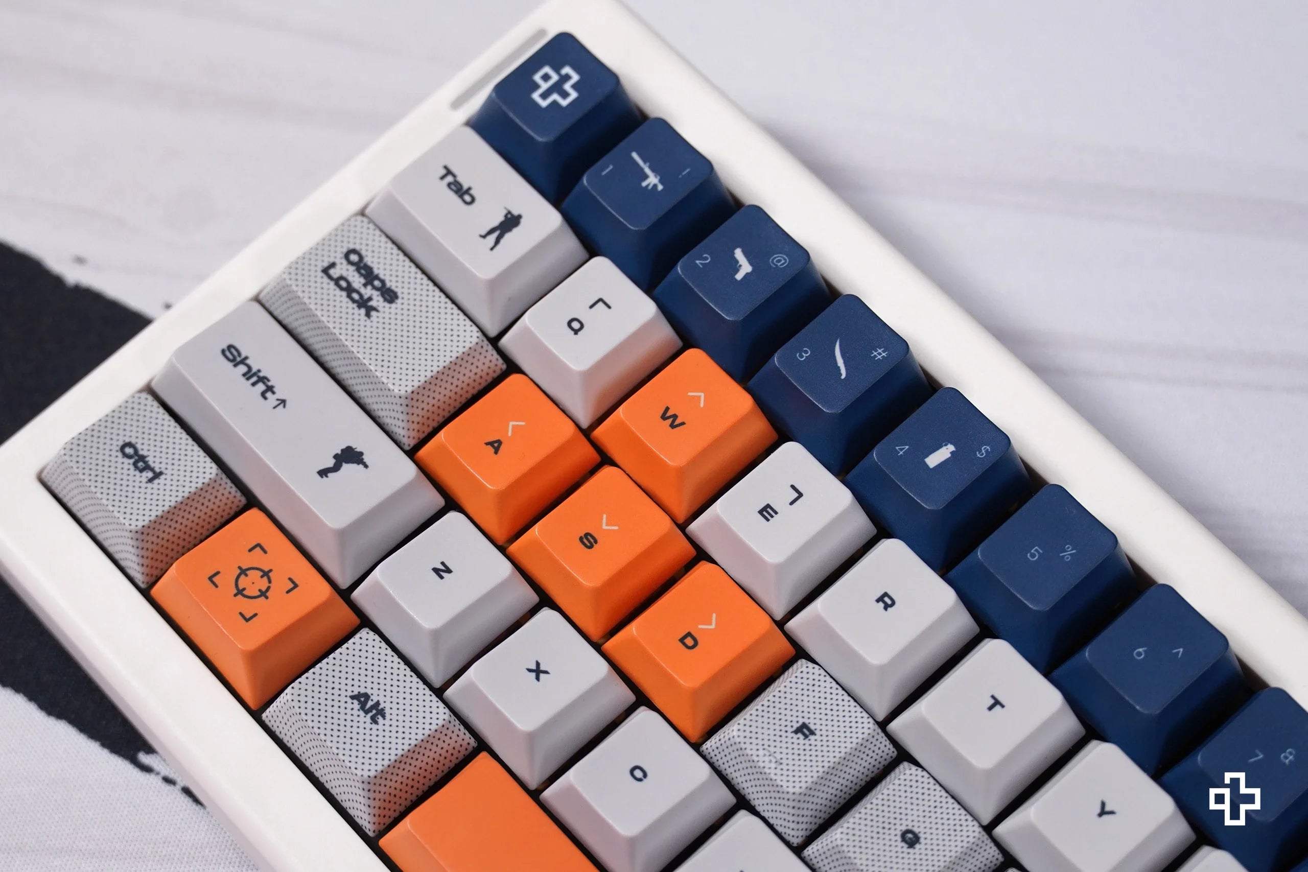 QwertyKey CS Dye Sub Cherry Profile Keycap Set
