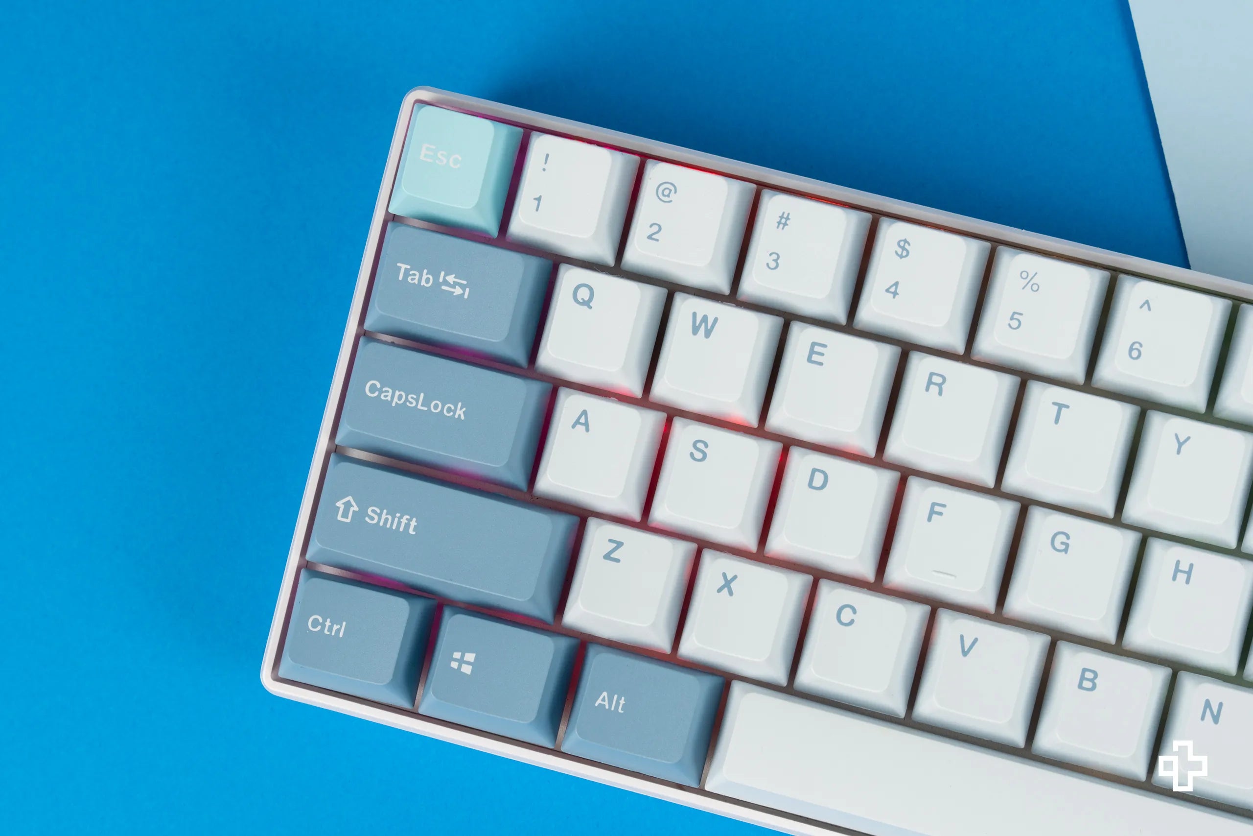 QwertyKey Iceberg PBT Double Shot OEM Profile Keycap Set