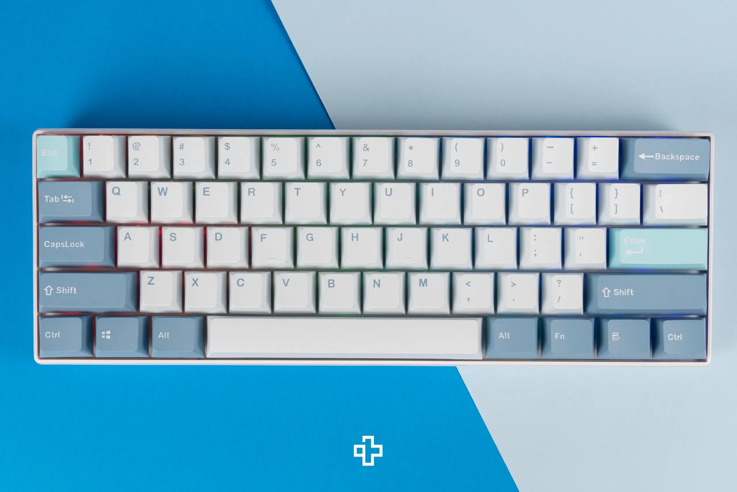 QwertyKey Iceberg PBT Double Shot OEM Profile Keycap Set