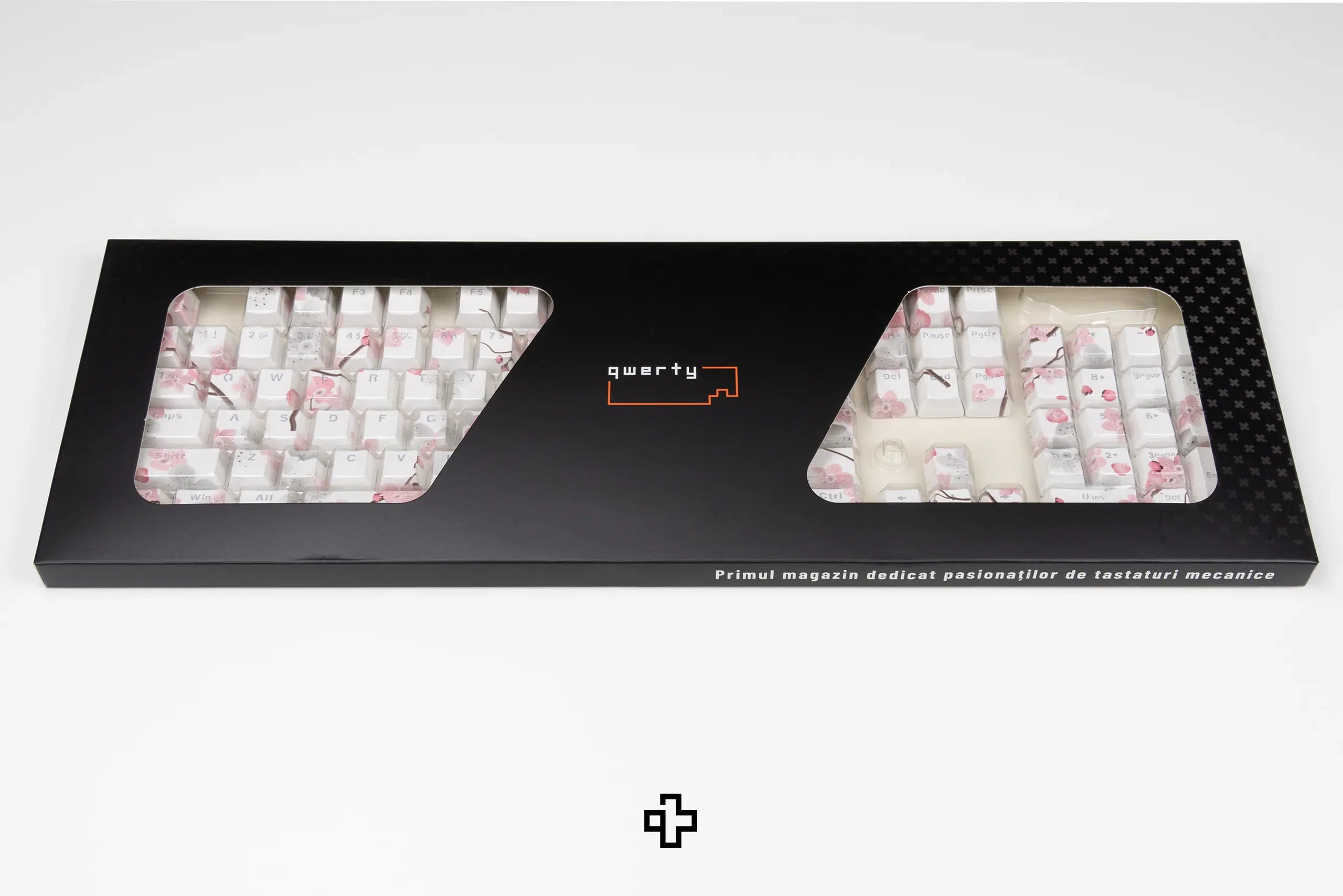 Sakura Translucent OEM Profile ABS double shot Keycap Set