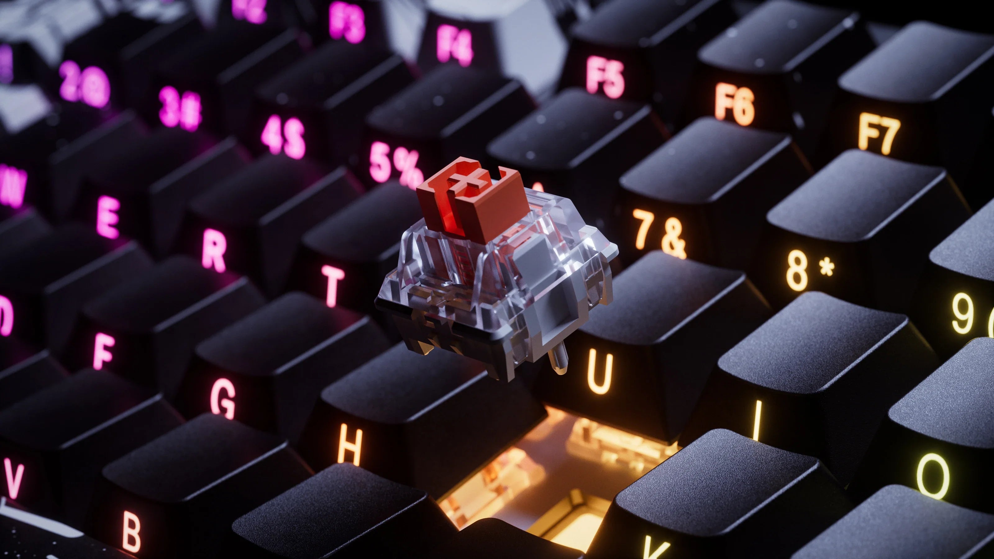 QwertyKey75 HE Momo – Hall Effect, Rapid Trigger, RGB, Snap Tap, Magnetic Switches