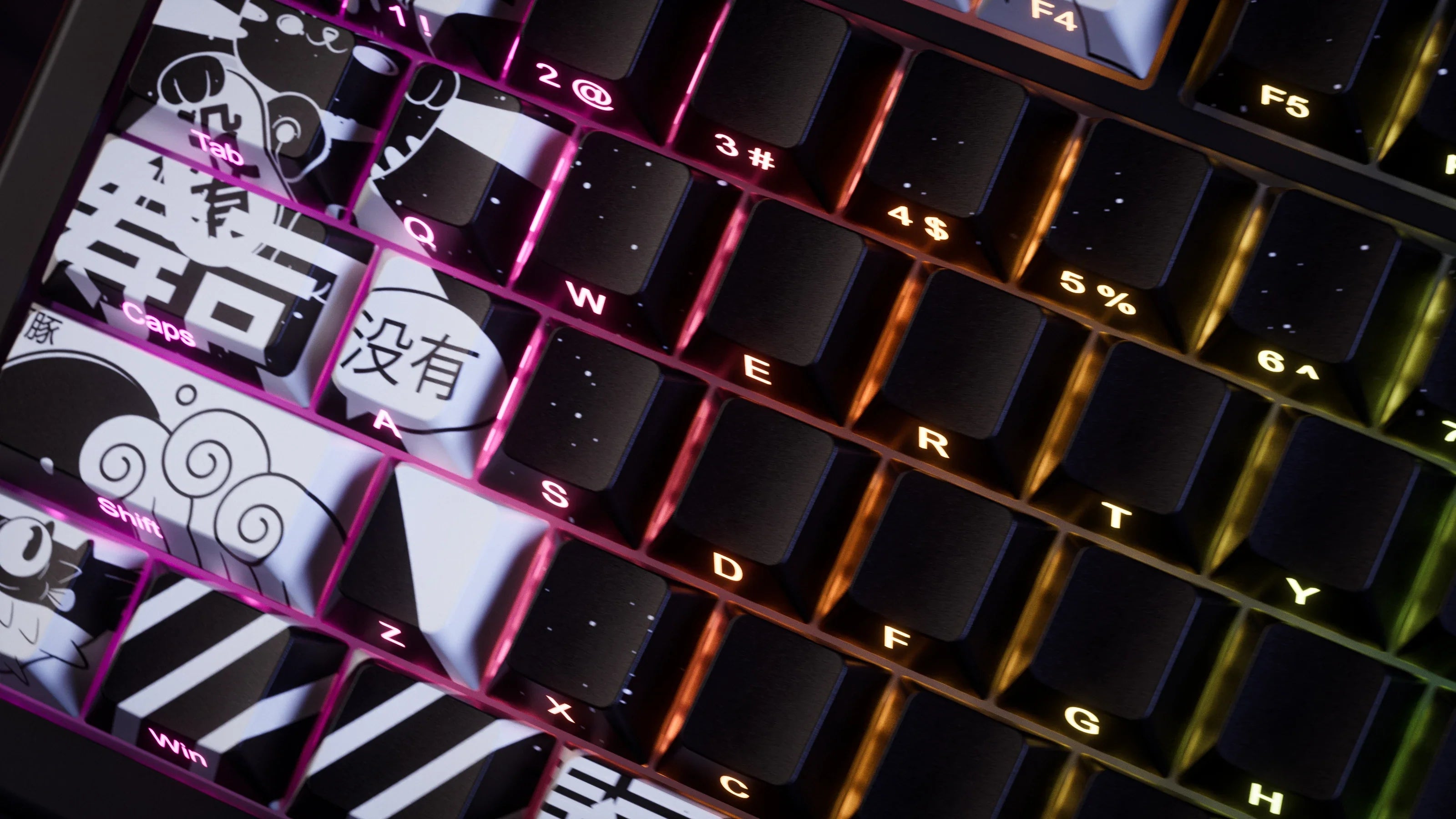 QwertyKey75 HE Momo – Hall Effect, Rapid Trigger, RGB, Snap Tap, Magnetic Switches