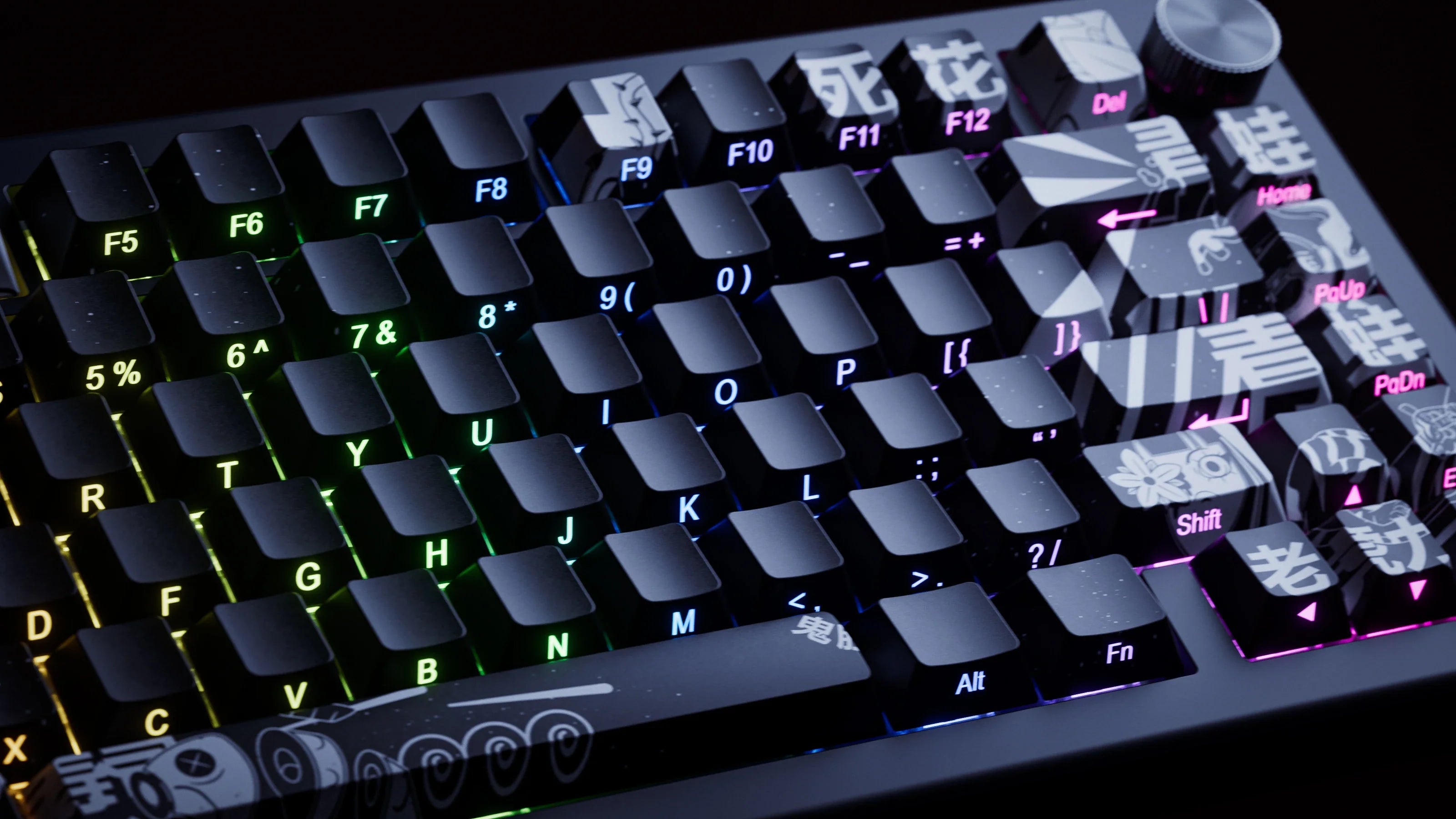 QwertyKey75 HE Momo – Hall Effect, Rapid Trigger, RGB, Snap Tap, Magnetic Switches