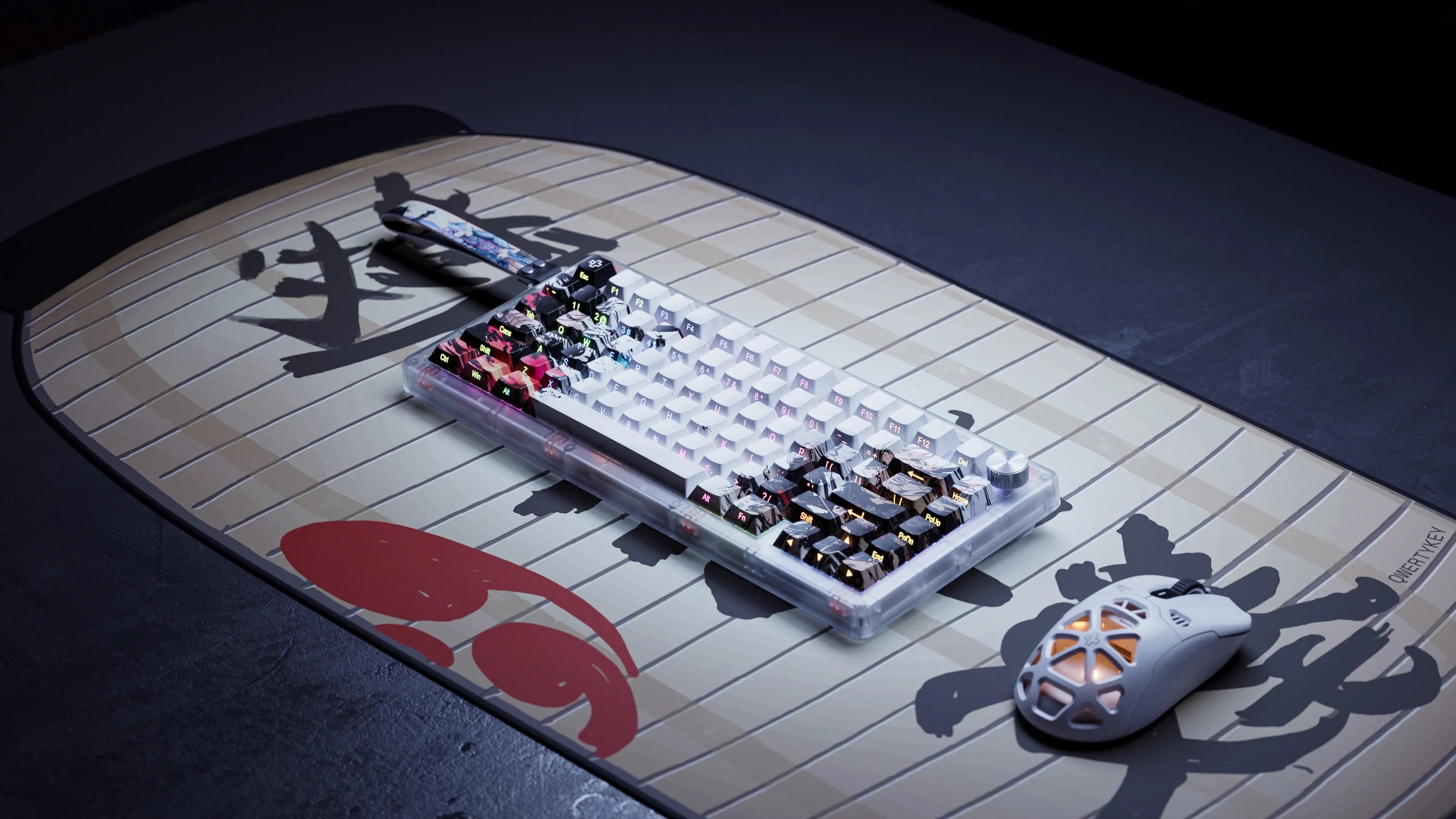 QwertyKey75 HE Striker – Hall Effect, Rapid Trigger, RGB, Snap Tap, Magnetic Switches