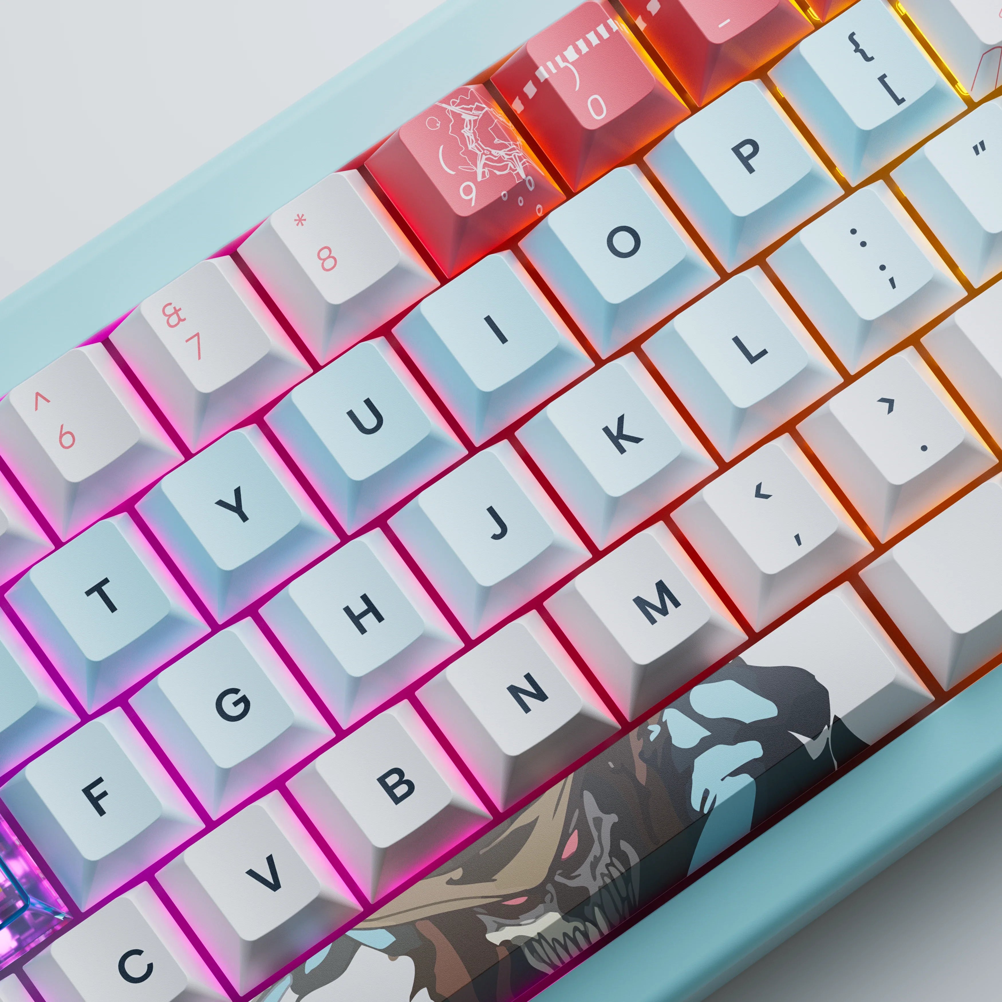 QwertyKey61 PRO Western Bluetooth Wireless Hotswap RGB Mechanical Gaming Keyboard