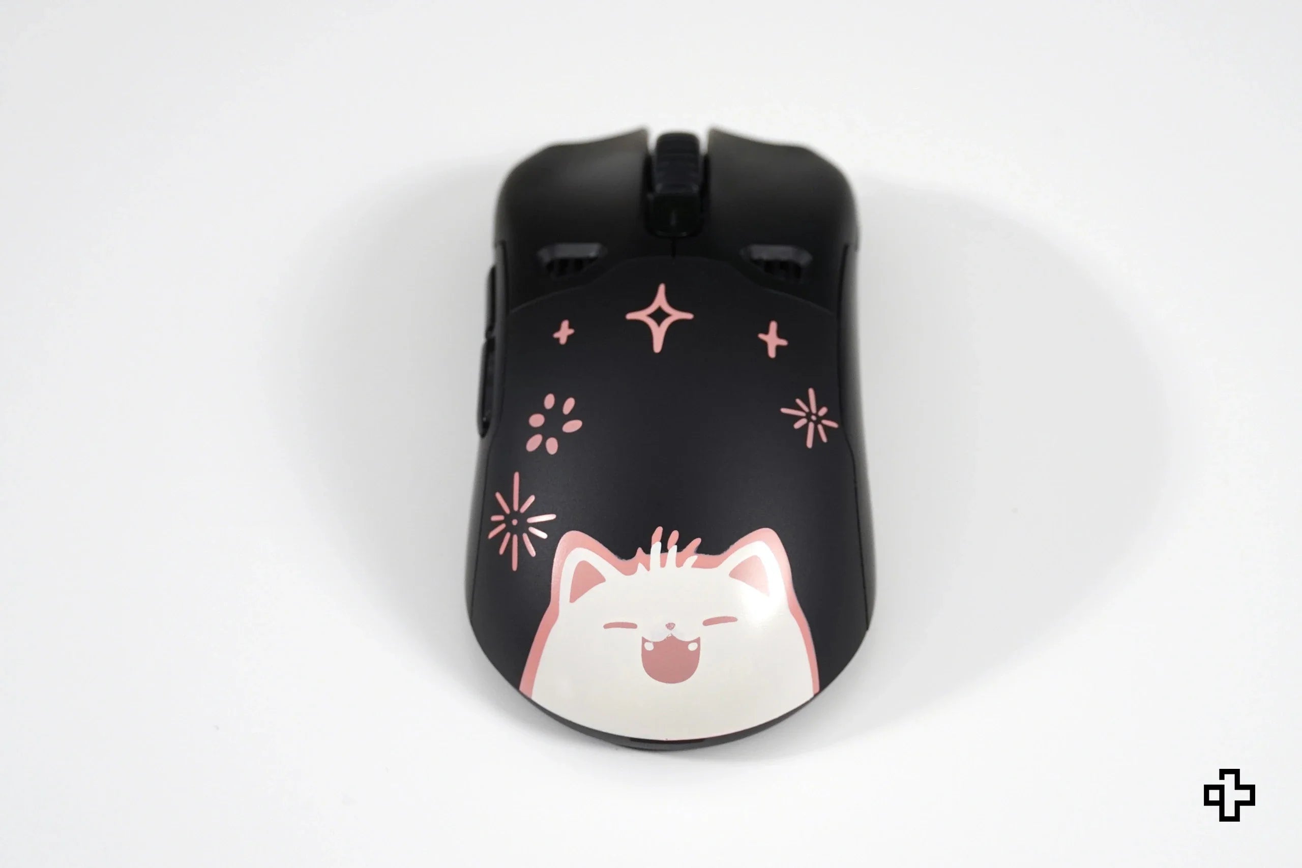 QKM1 Bliss Black Mouse Cover