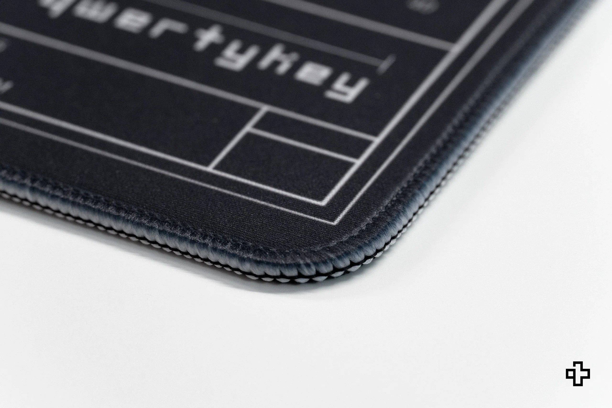 Deskmat Mousepad Plane Blueprint 4mm Stitched Edges