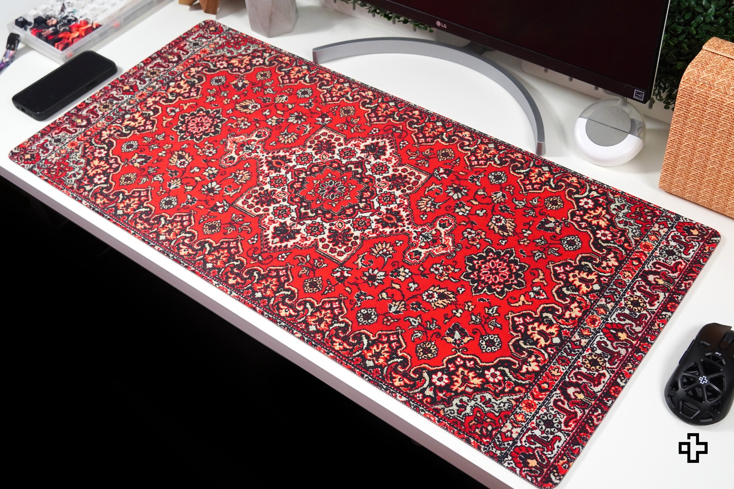 QwertyKey Balcanic Deskmat 4mm Stitched Edges