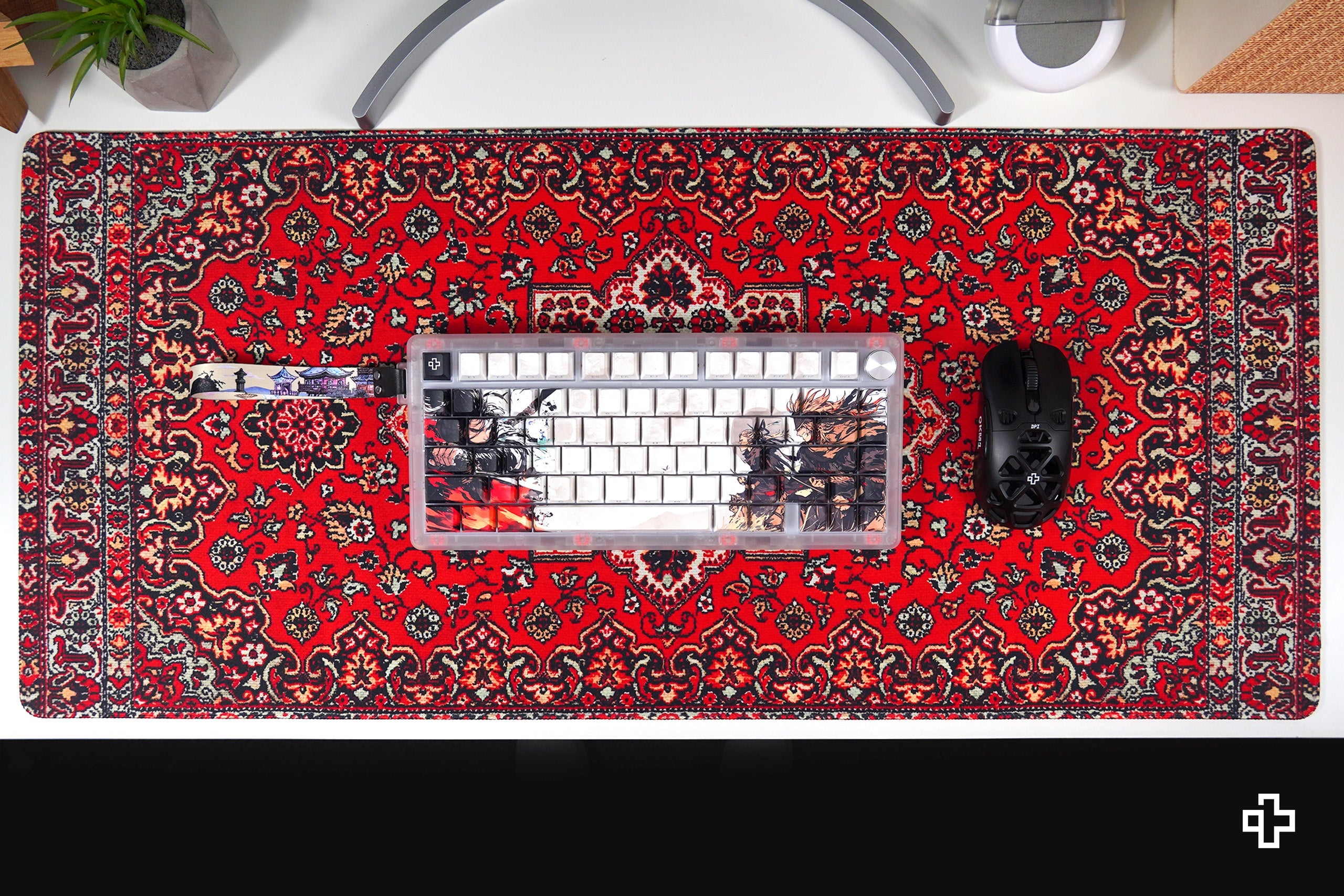 QwertyKey Balcanic Deskmat 4mm Stitched Edges