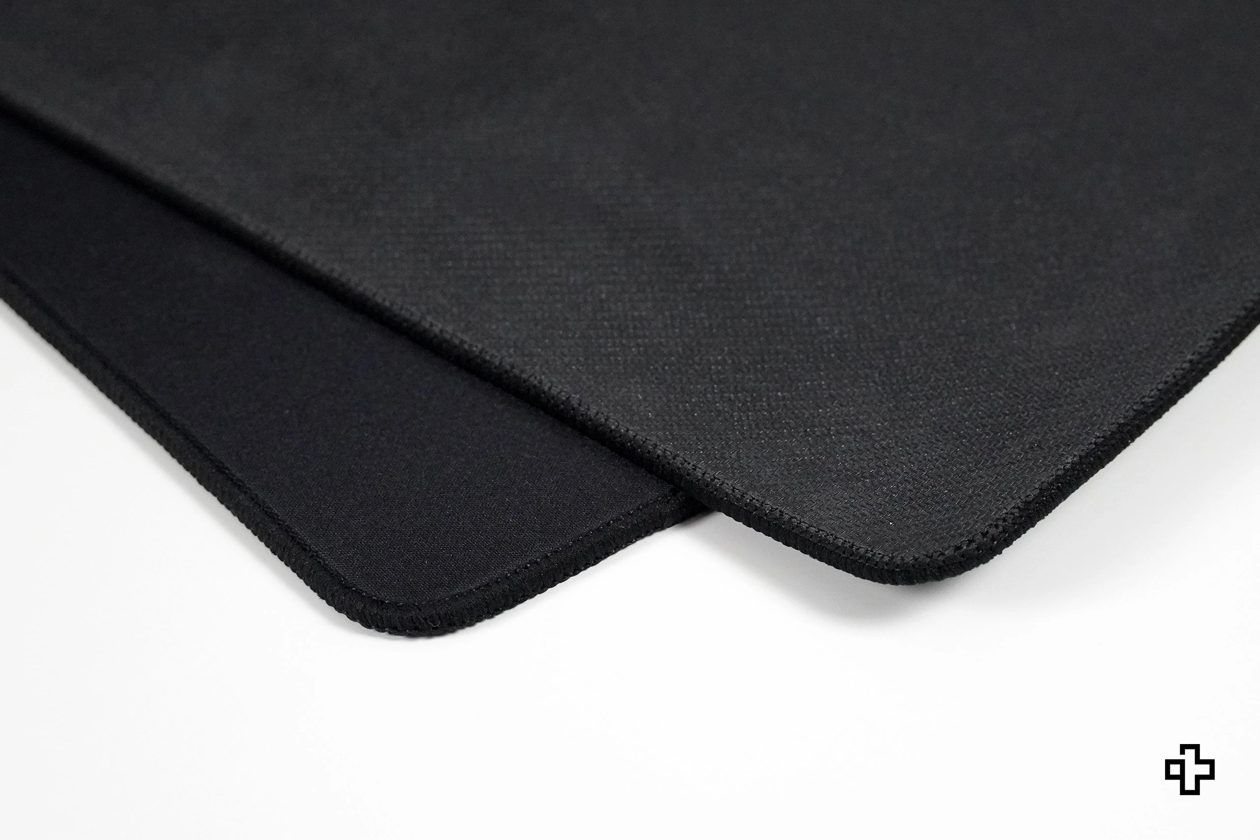 QwertyKey Black Cat Deskmat 4mm Stitched Edges