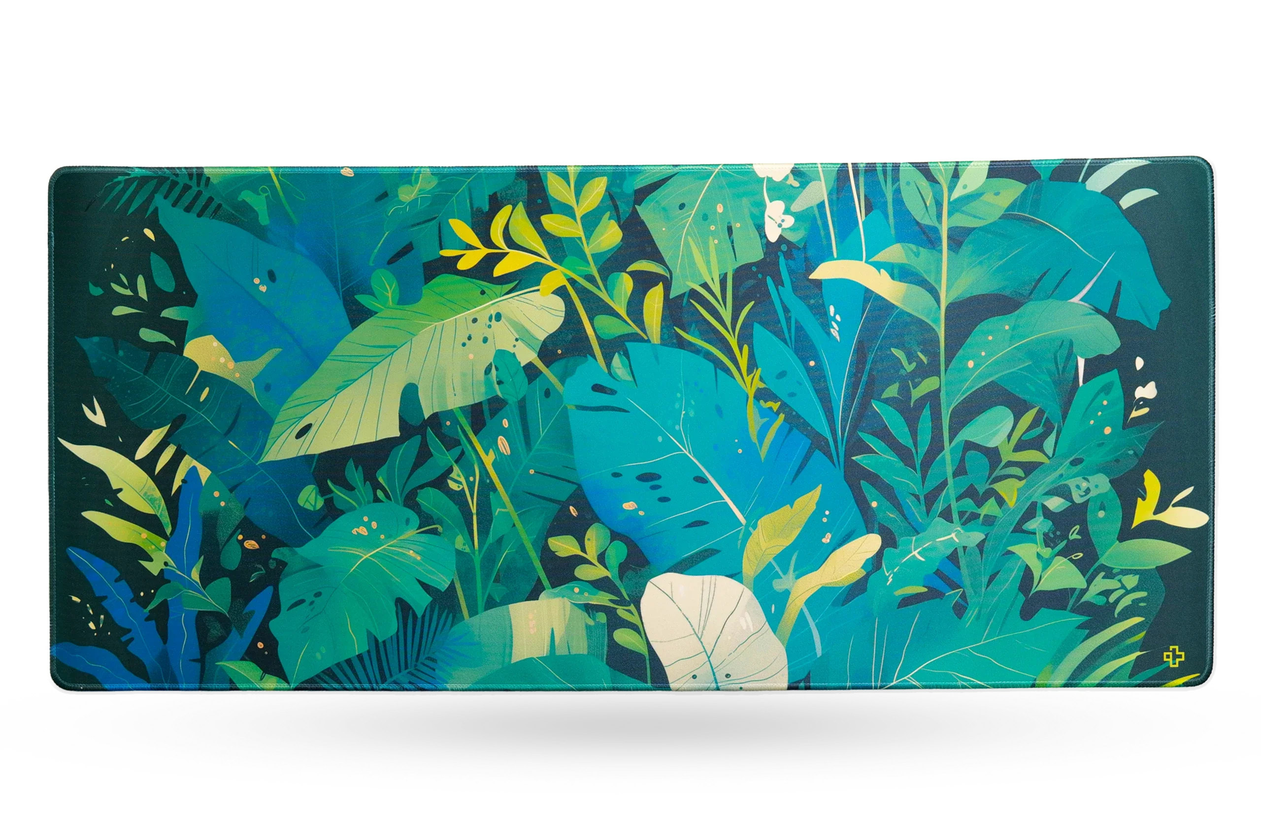 QwertyKey Leaf Deskmat 4mm Stitched Edges