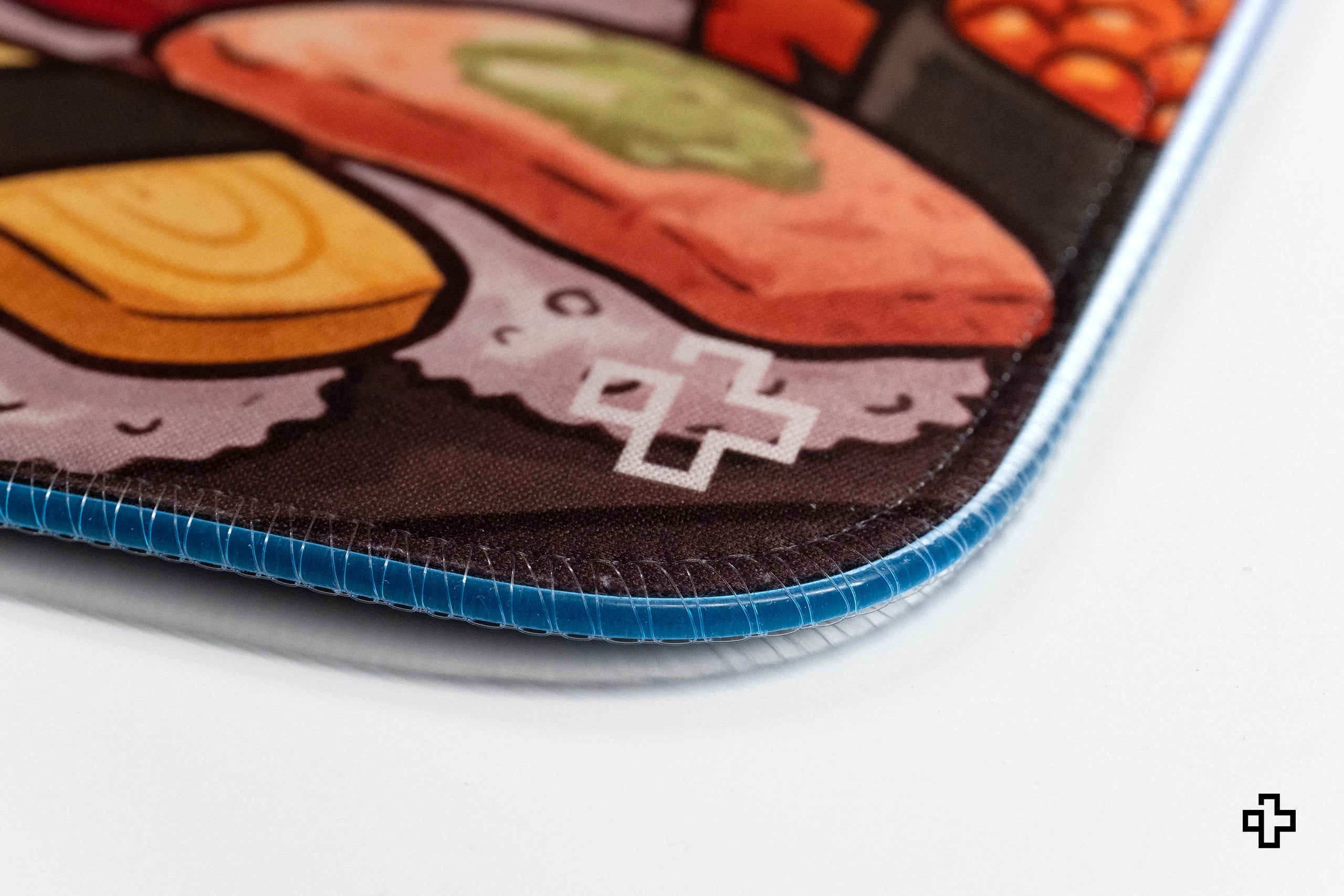 Deskmat Mousepad Lucky Neko Ramen RGB 4mm Stitched Edges