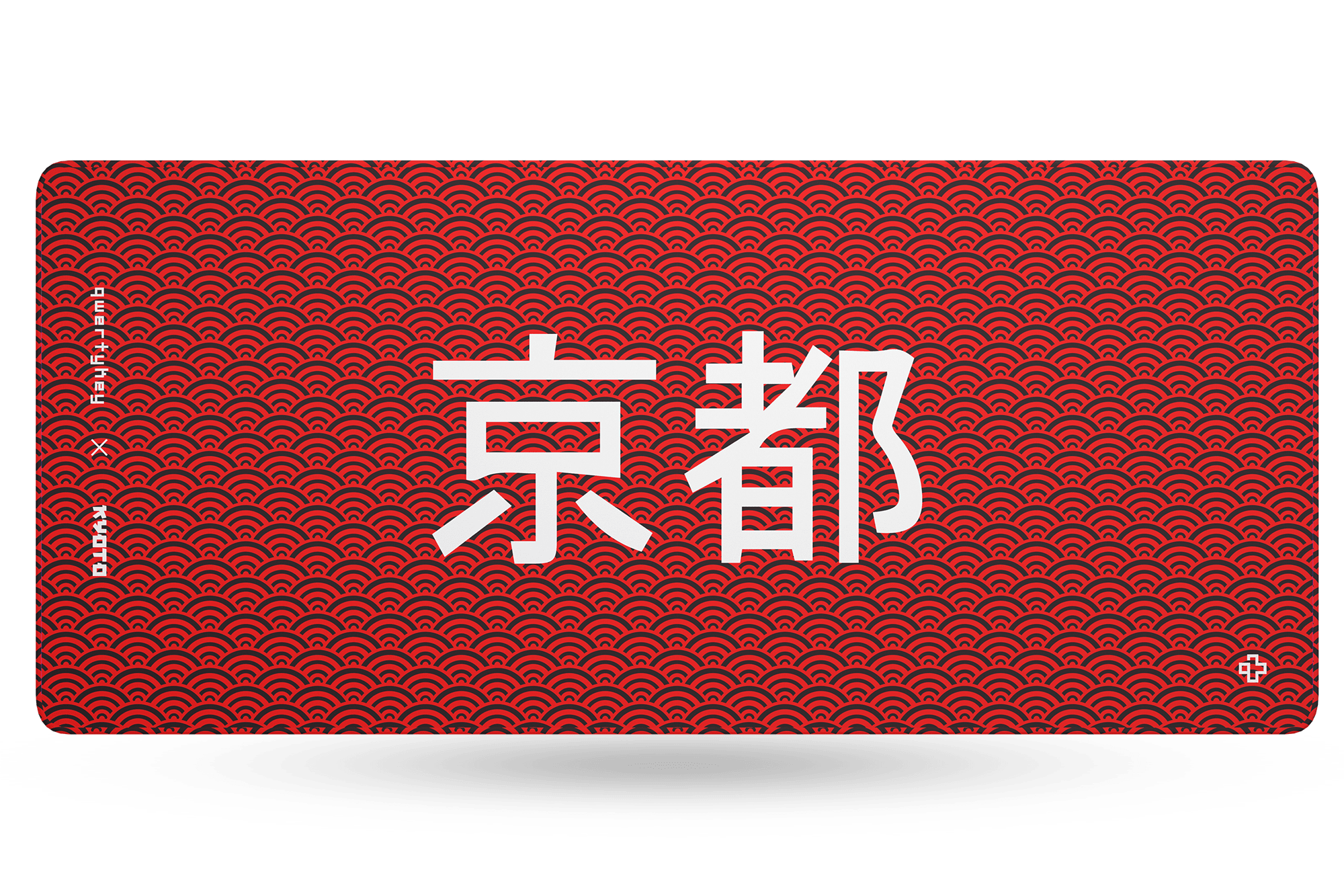 Deskmat Mousepad QwertyKey Kyoto 4mm stitched edges - QwertyKey